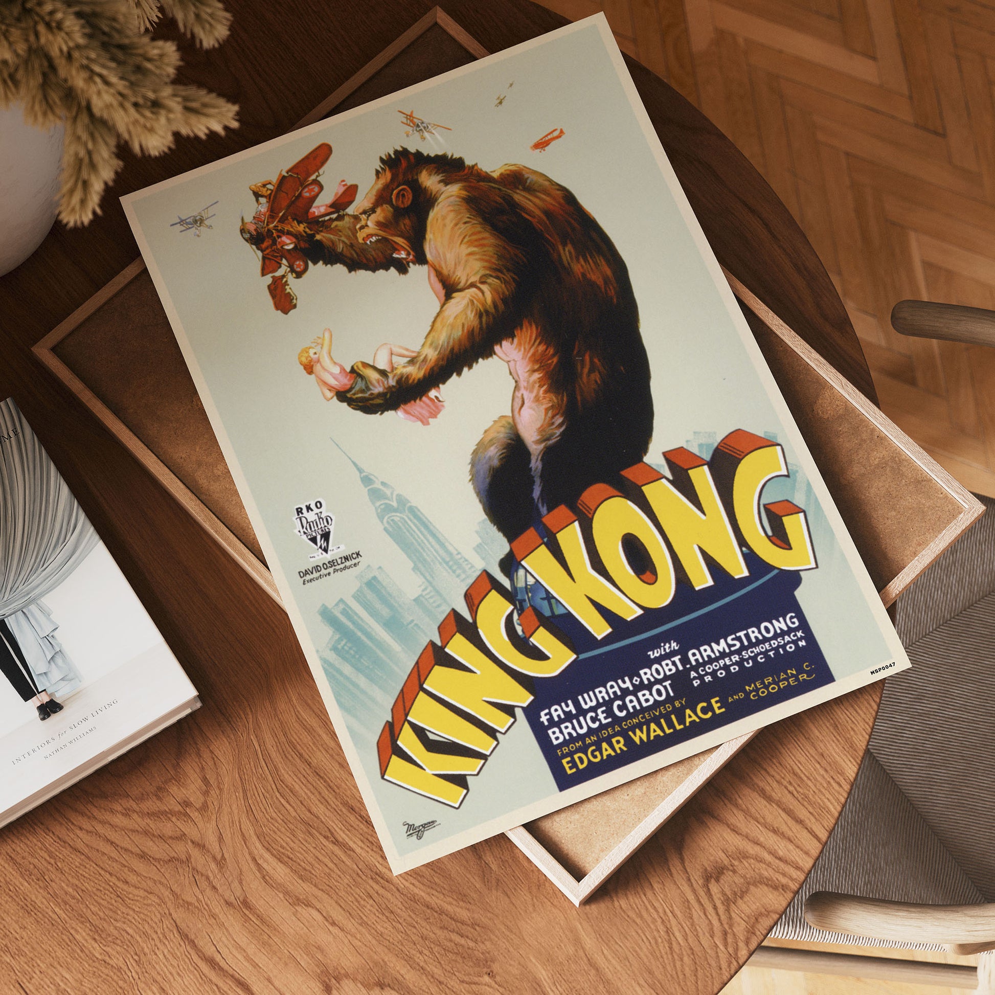 King Kong Retro Vintage 30x40cm Art Print Poster