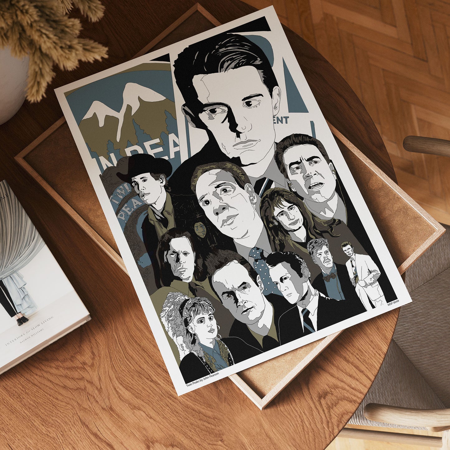 Twin Peaks Poster Art Print 30x40cm