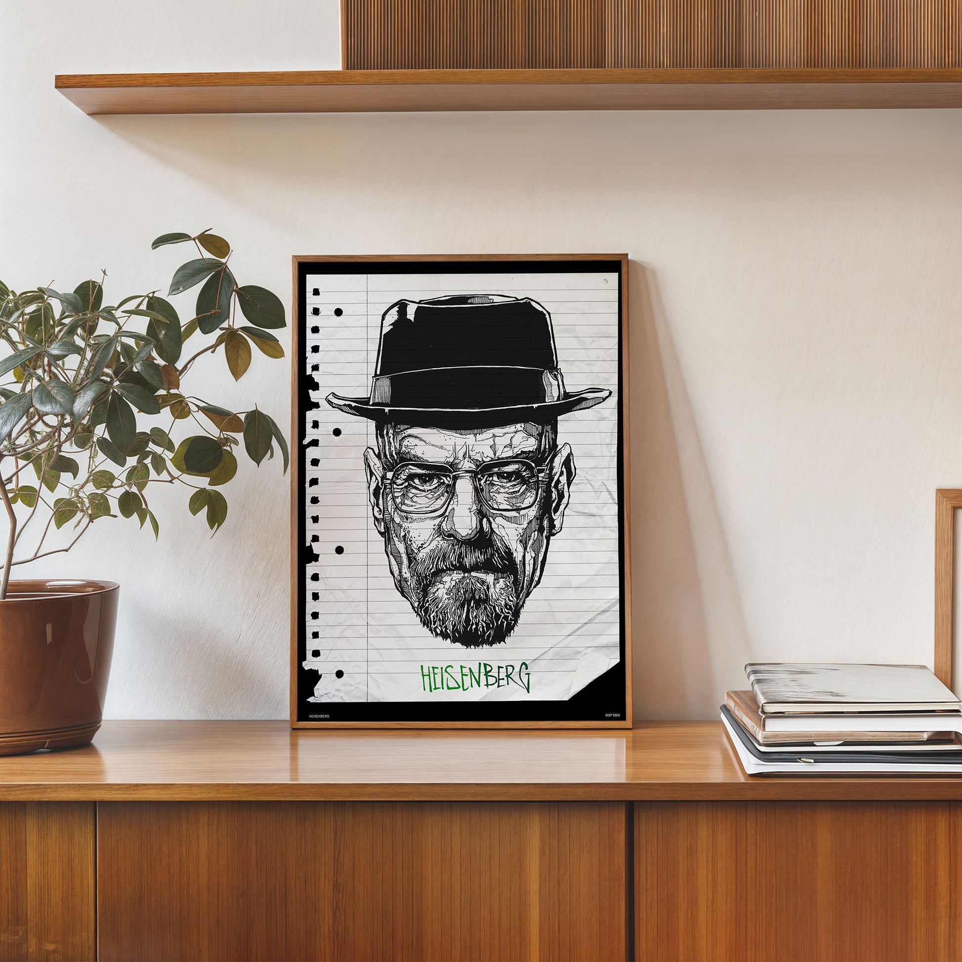 Breaking Bad HEISENBERG Poster Art Print 30x40cm