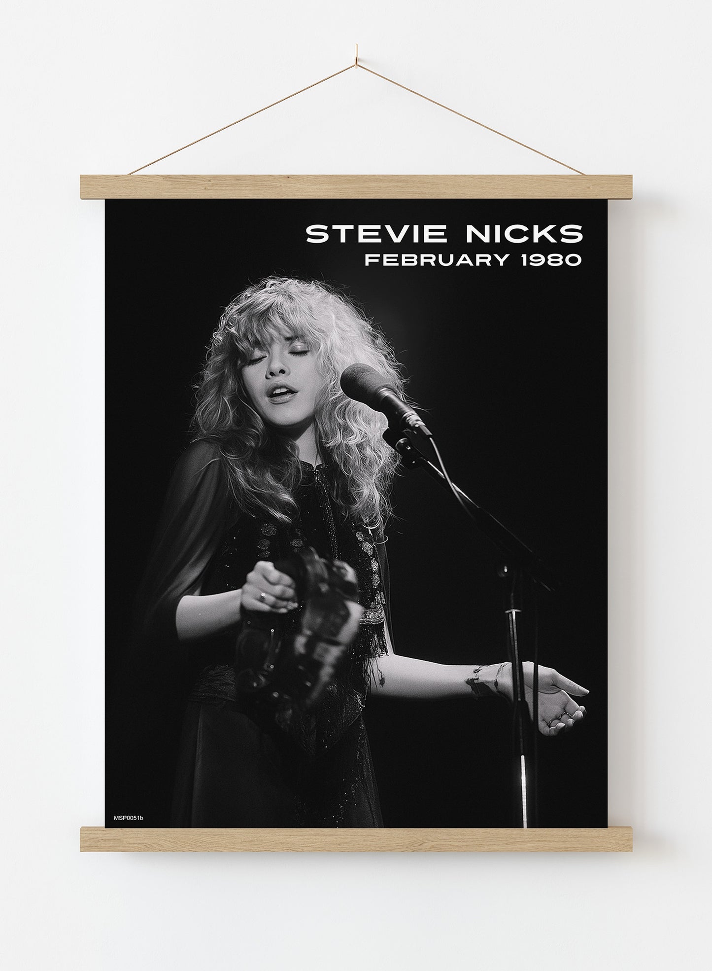 Stevie Nicks 1980 Poster Art Print 30x40m Vintage Poster Wall Art Print Hanger