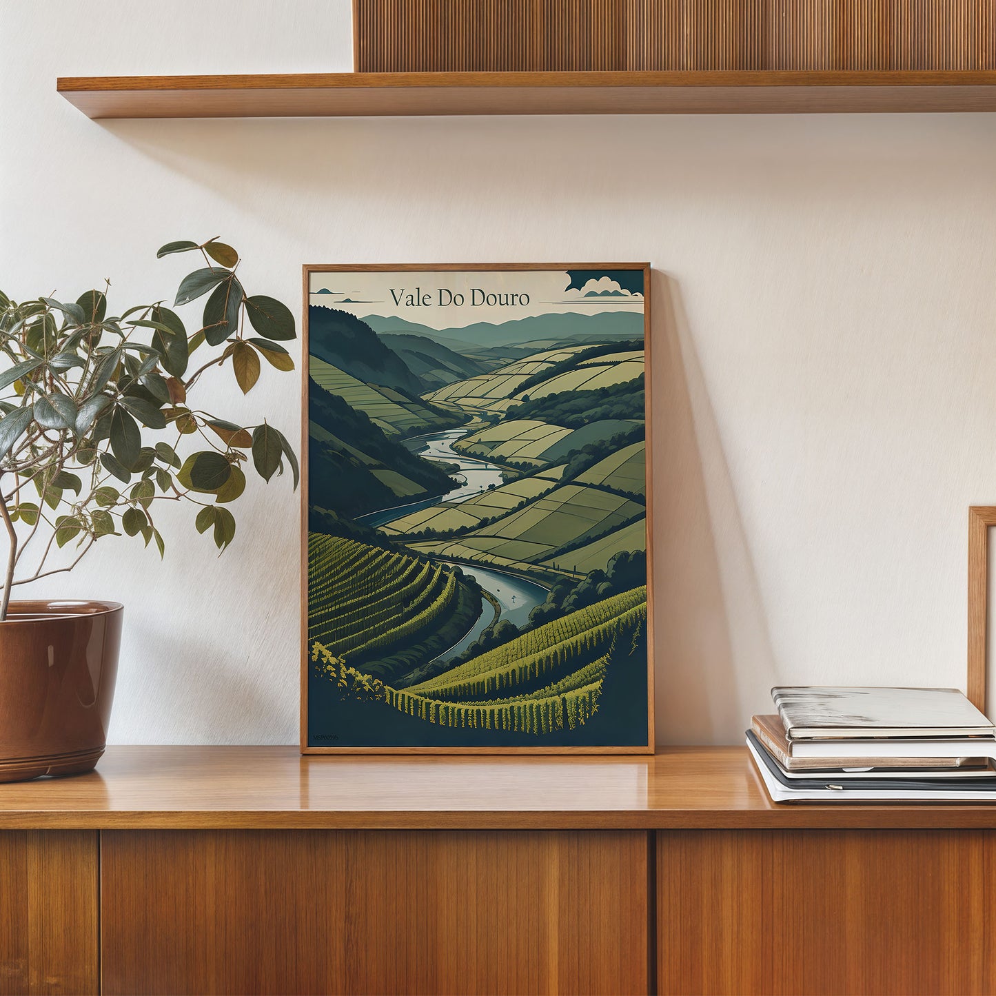 Visit Douro Valley Wine Region travel Poster Art Print 30x40cm