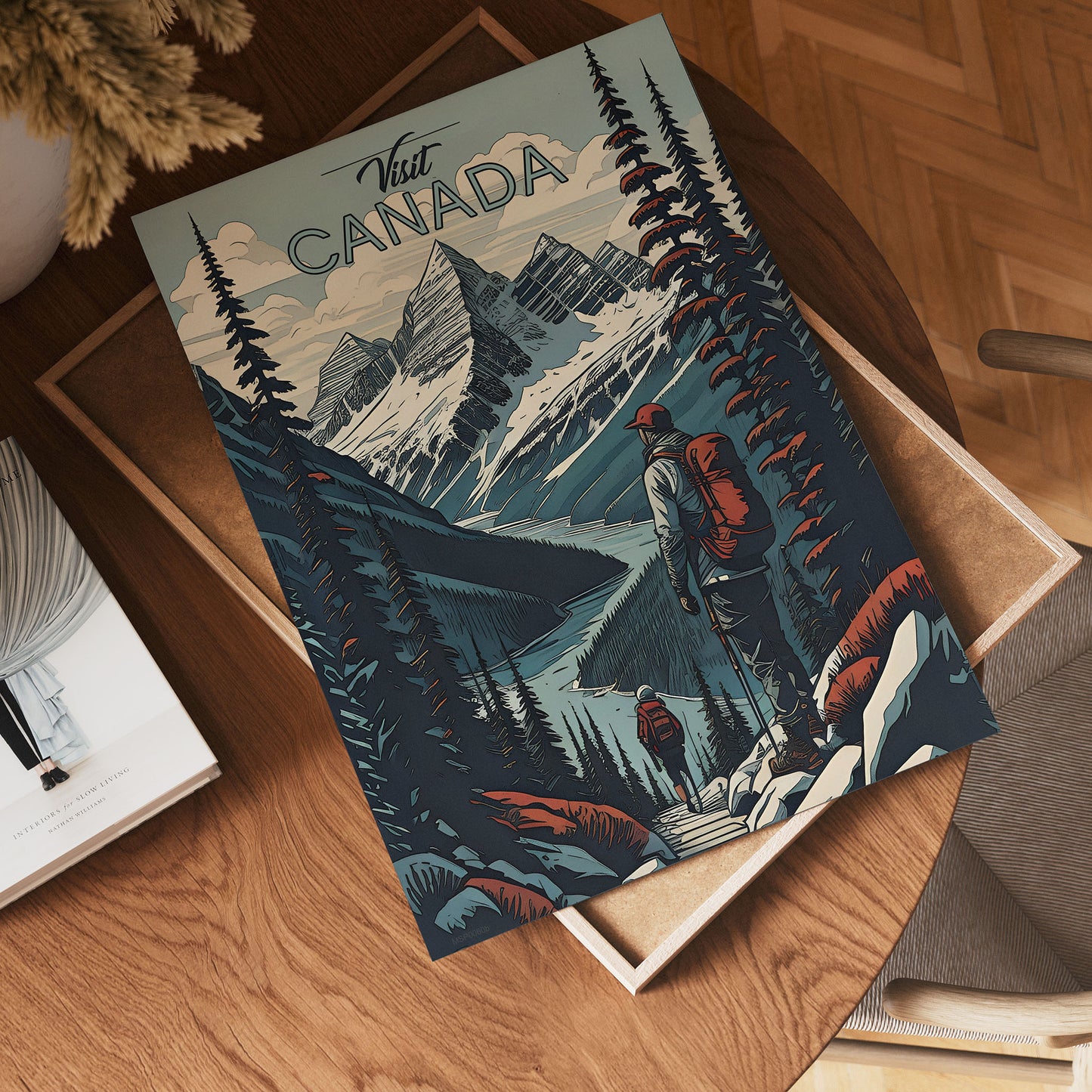 Visit Canada travel Poster Art Print 30x40cm