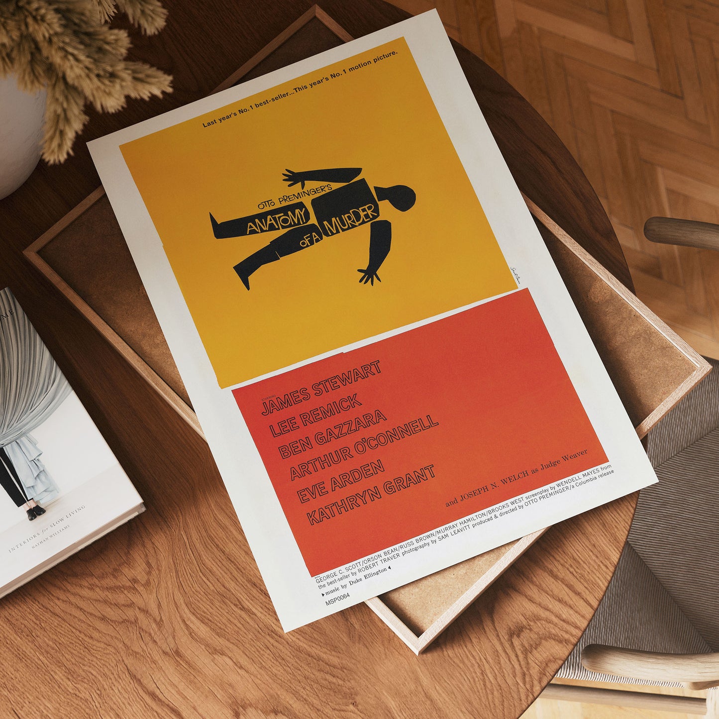 Anatomy of a Murder Alfred Hitchcok Movie Film 30x40cm Poster Art Print