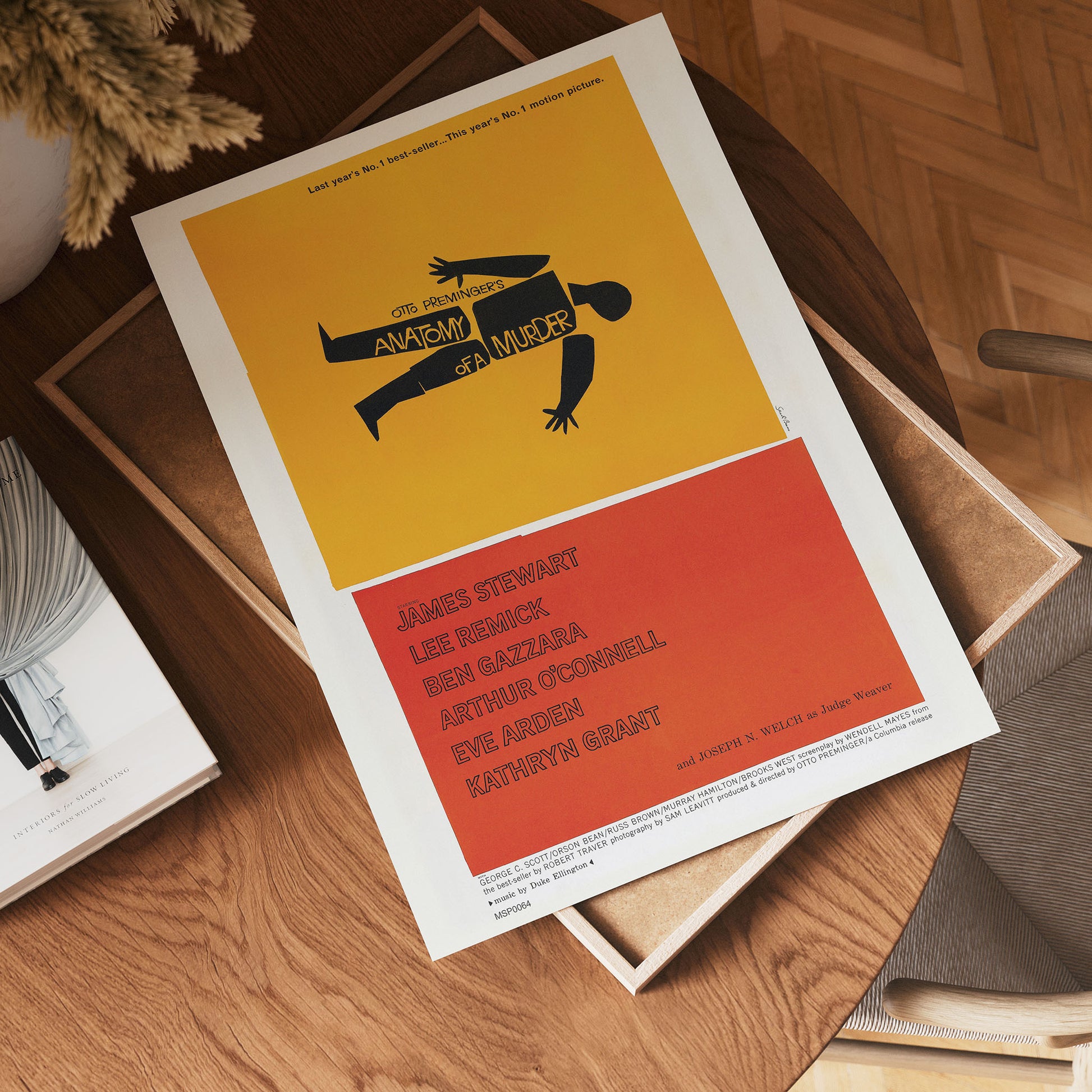Anatomy of a Murder Alfred Hitchcok Movie Film 30x40cm Poster Art Print
