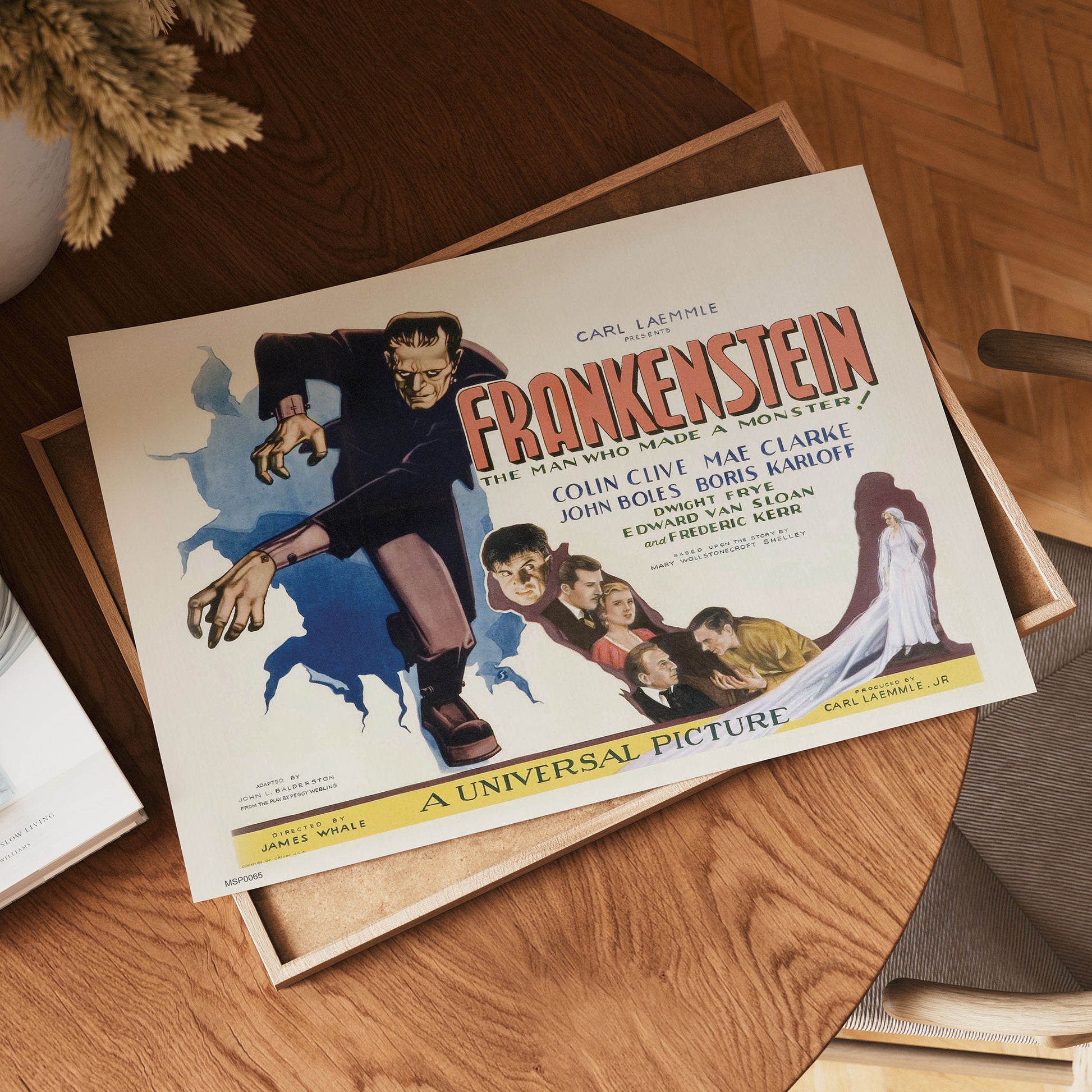 Frankinstien Vinatge Movie Film 30x40cm Poster Art Print
