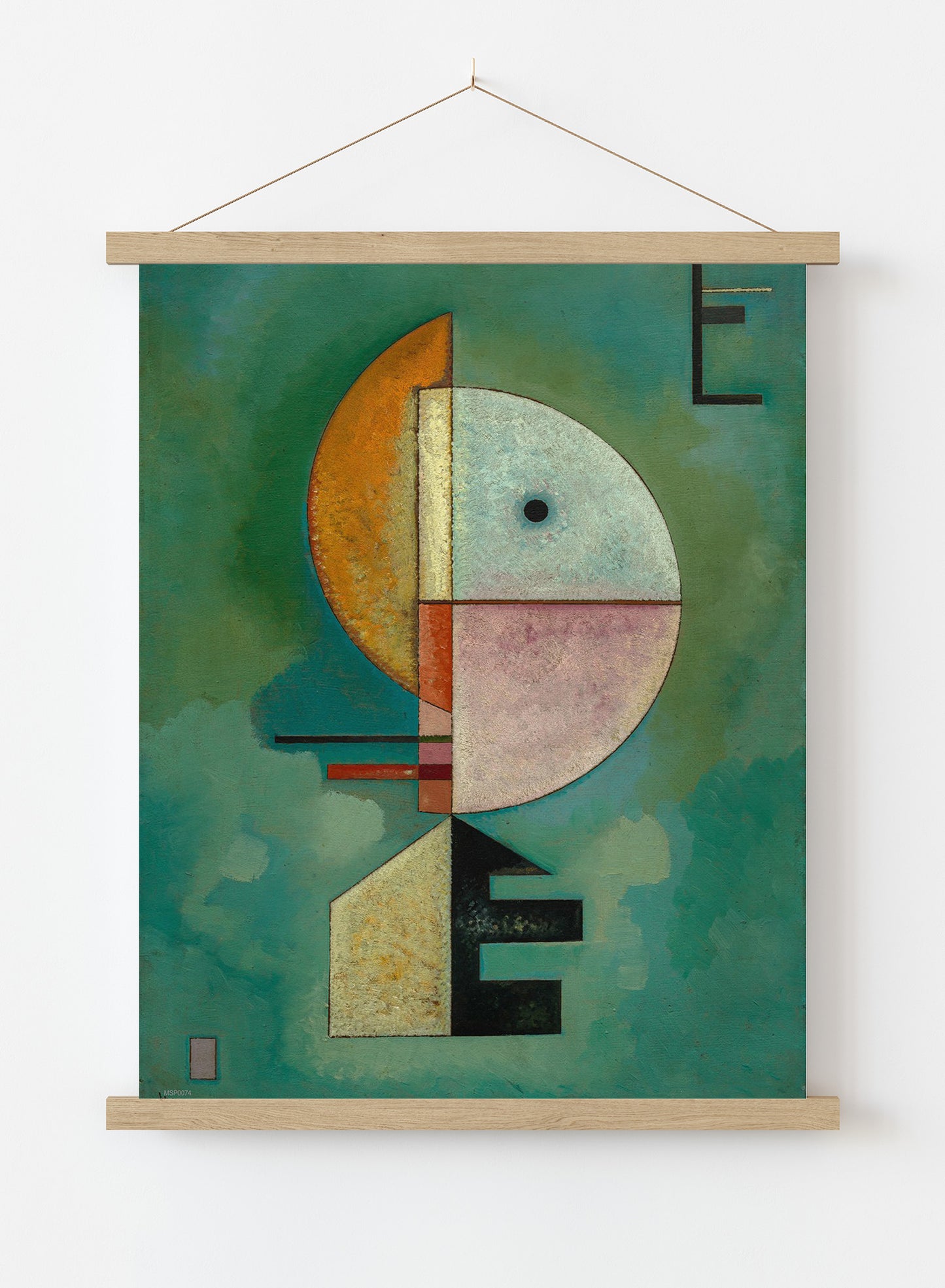 Upward Kandinsky Vintage Poster Wall Art Print 30x40cm Hanger