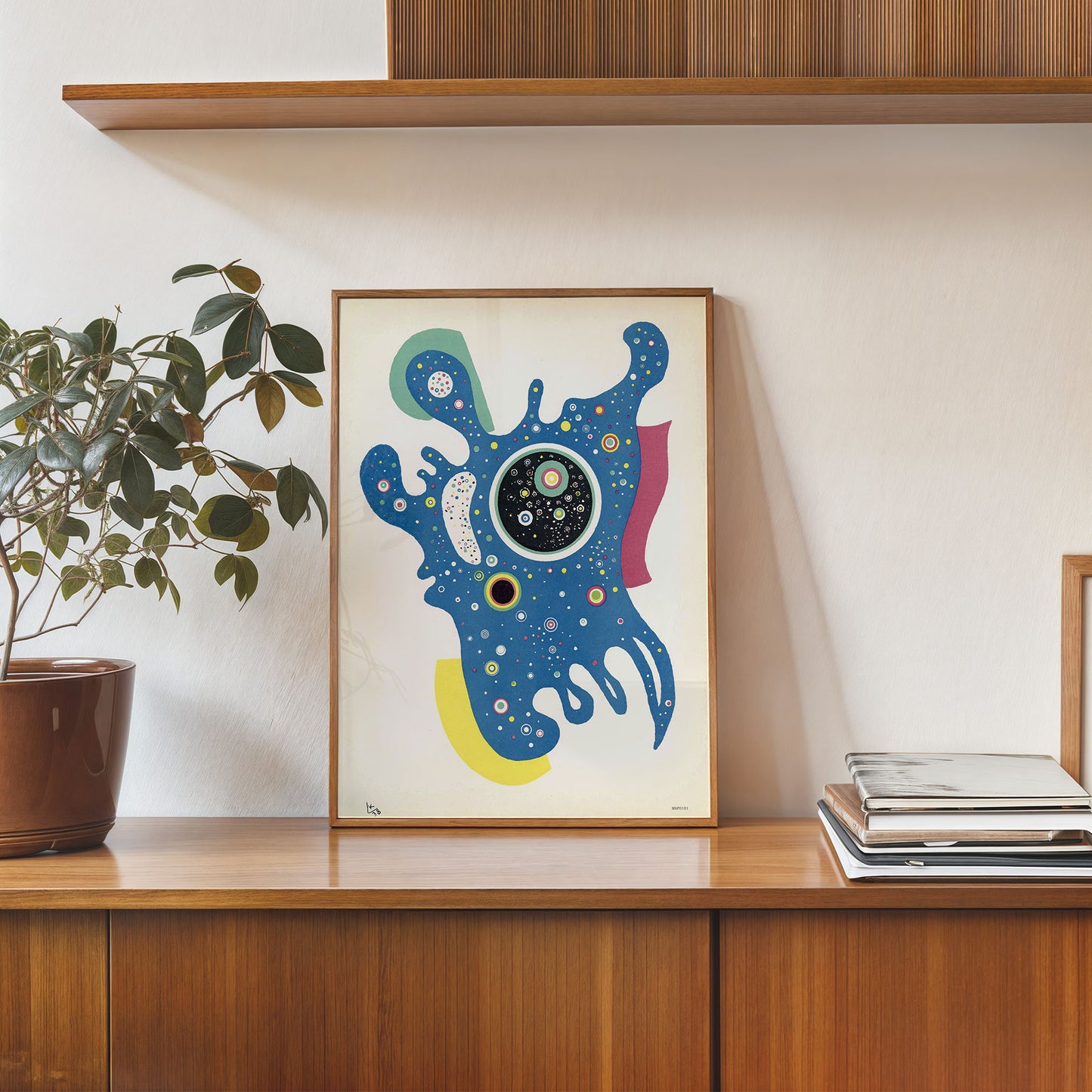 Wassil kandinsky Stars 30x40cm Art Print