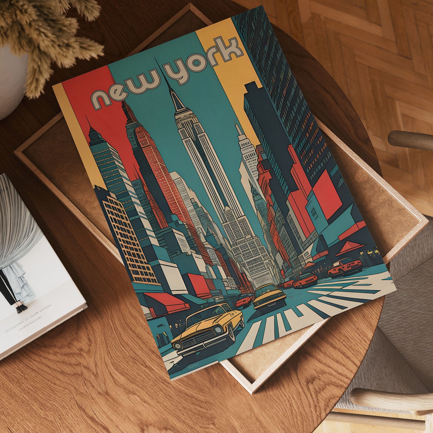 New York Pop art Poster Print