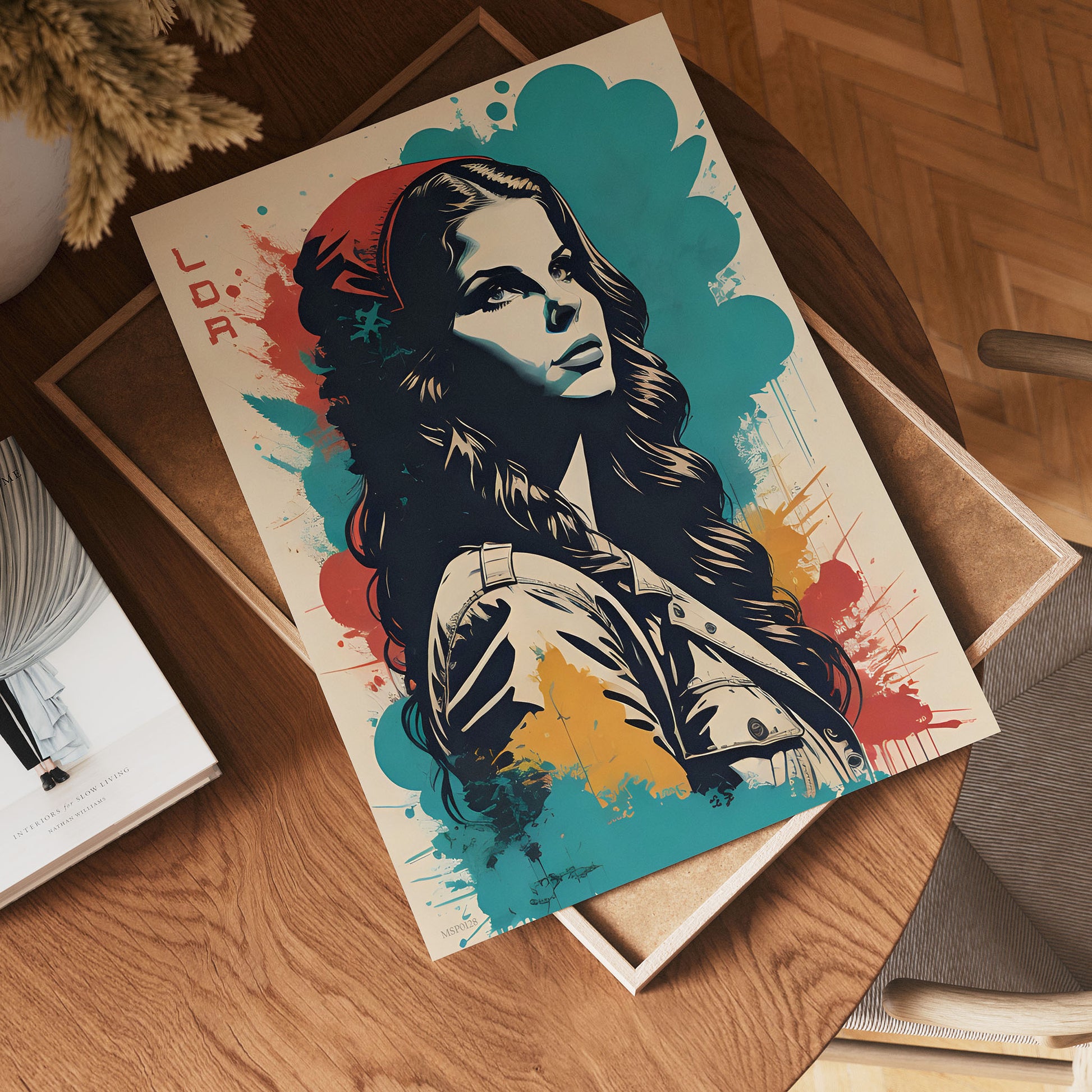 Lana Del Rey Inspired by Andre Ibanez 30x40cm Art Print Poster