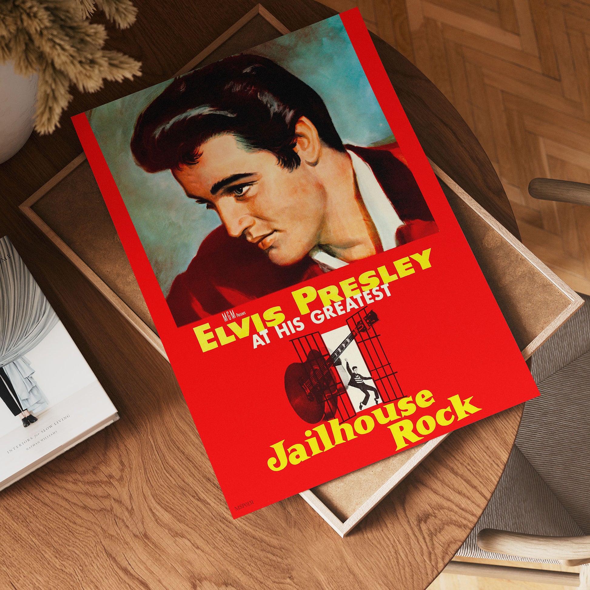 Elvis PresleyJail House Rock Poster 30x40cm Art Print