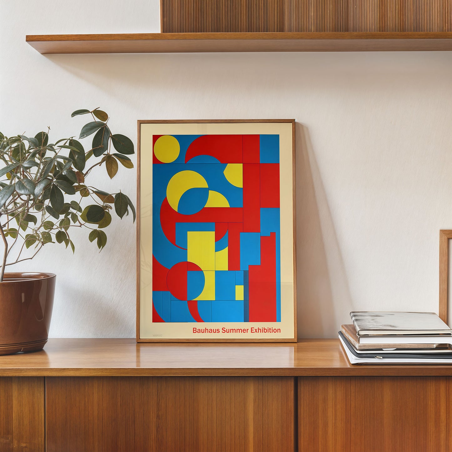 Bauhaus Vintage Summer Exhibition Art Print 30x40cm