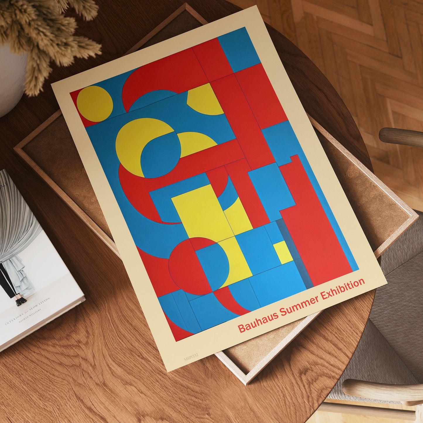 Bauhaus Vintage Summer Exhibition Art Print 30x40cm