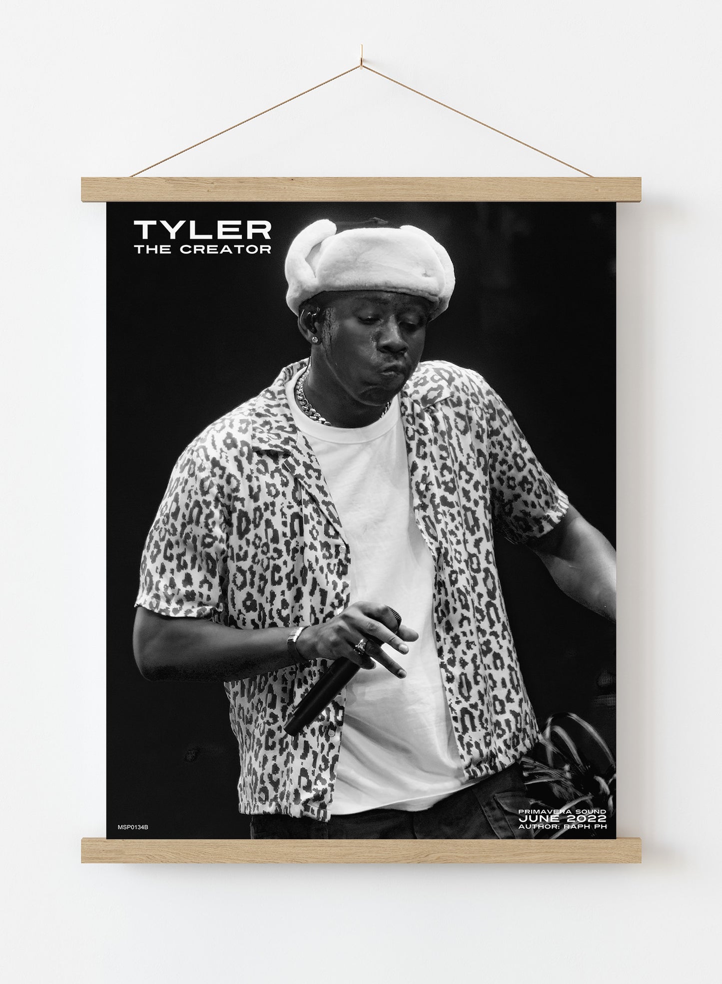 Tyler the Creator June 2022 Poster Art Print 30x40m Vintage Poster Wall Art Print Hanger