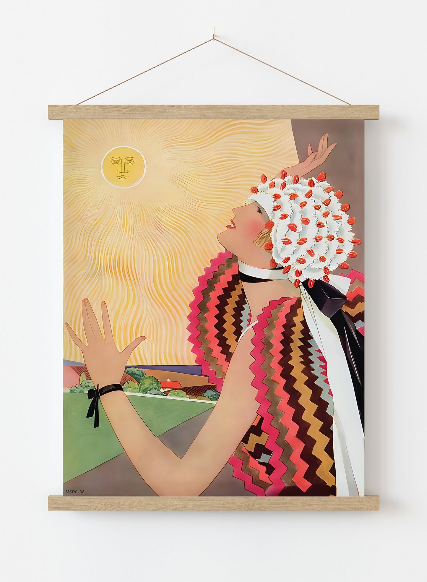 George Wolfe Plank Fashion Vintage Art Wall Art Print 30x40cm Hanger