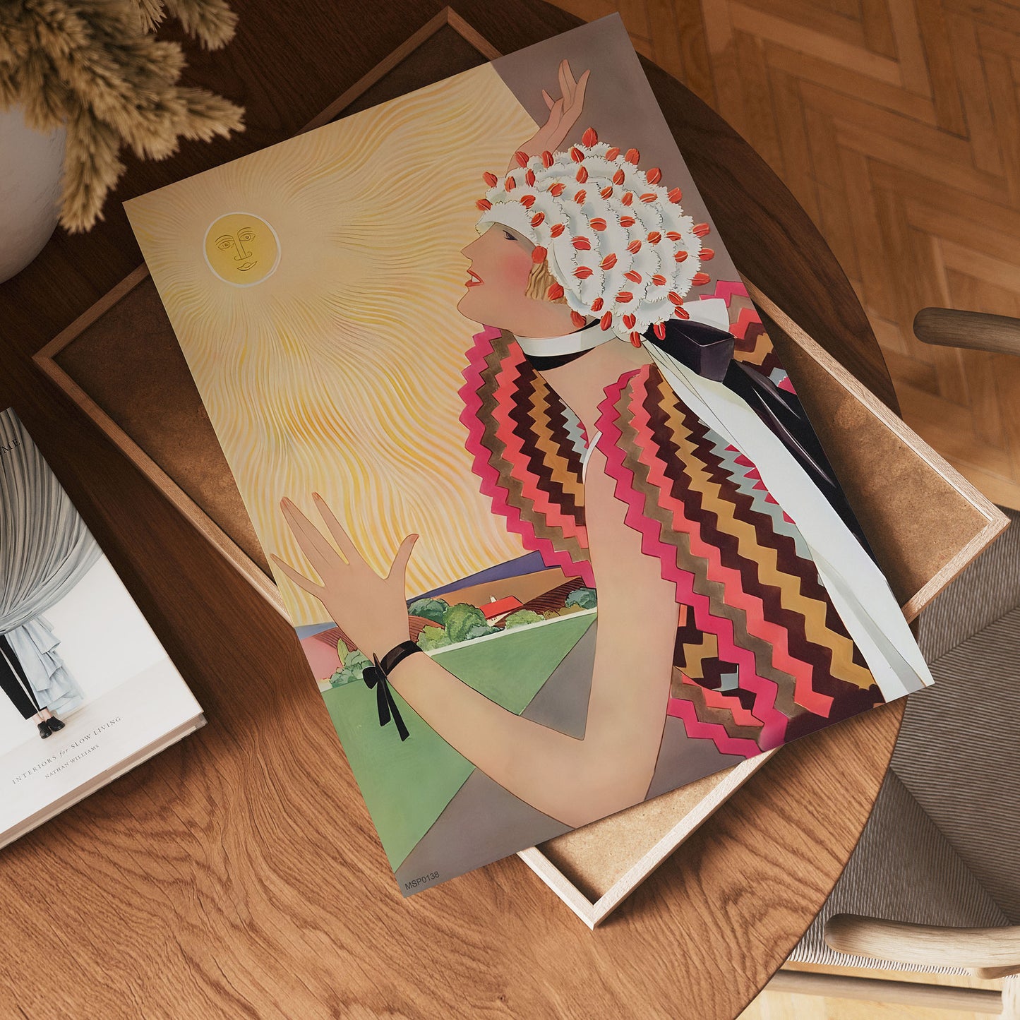 George Wolfe Plank Fashion Art Print featured on Vogue Cover July 1922