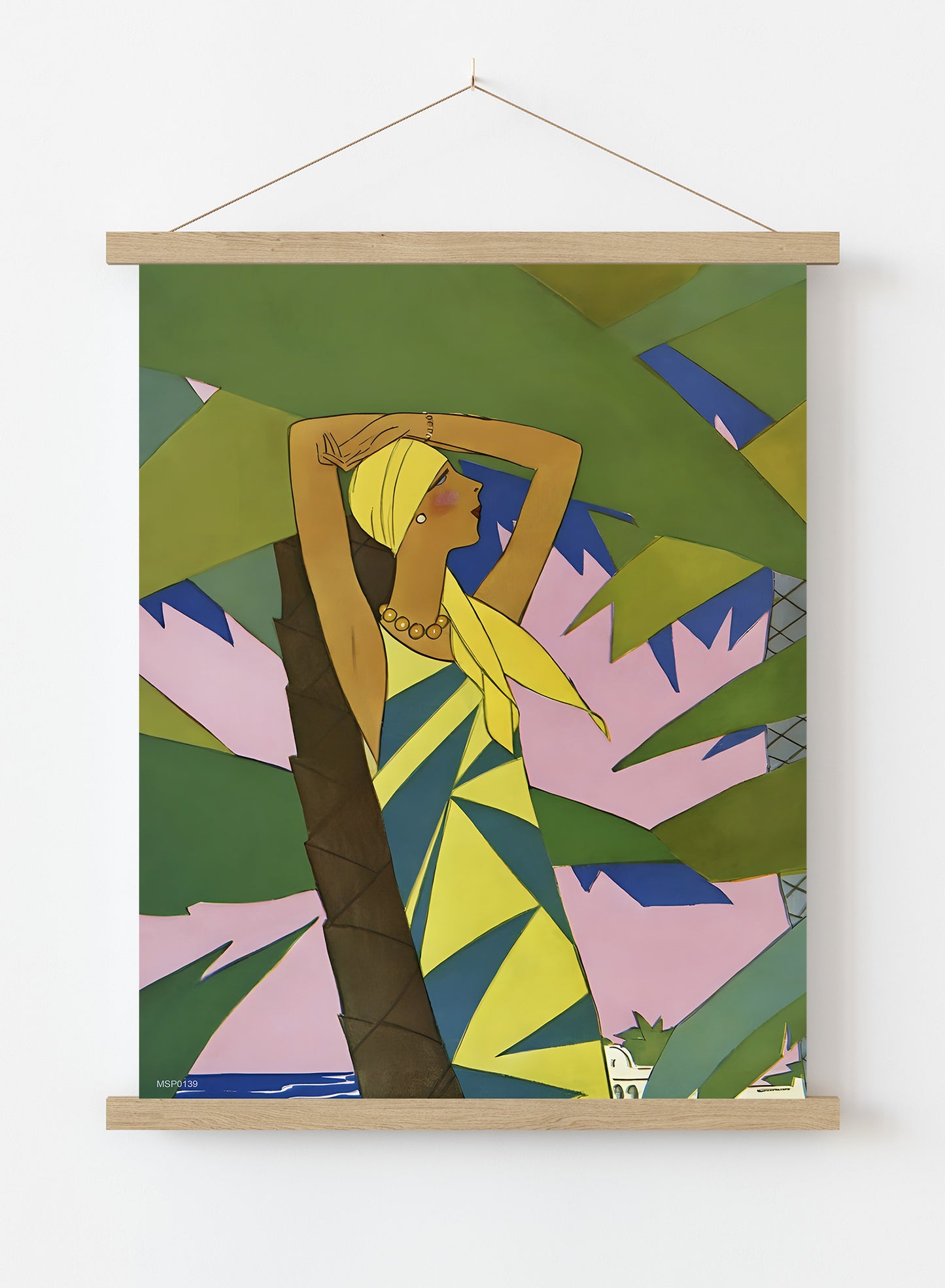 Eduardo Benito Fashion Vintage Art Wall Art Print 30x40cm Hanger