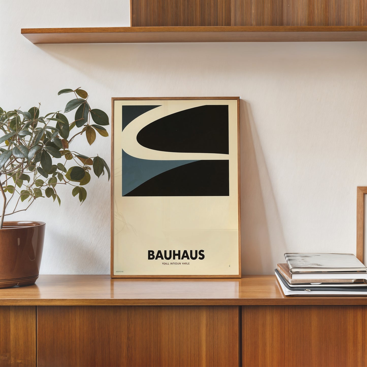 Bauhaus Art Exhibition Poster 30x40cm