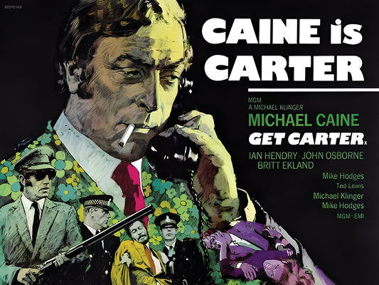 Get Carter (1971) Michael Caine 30x40cm Poster Art Print