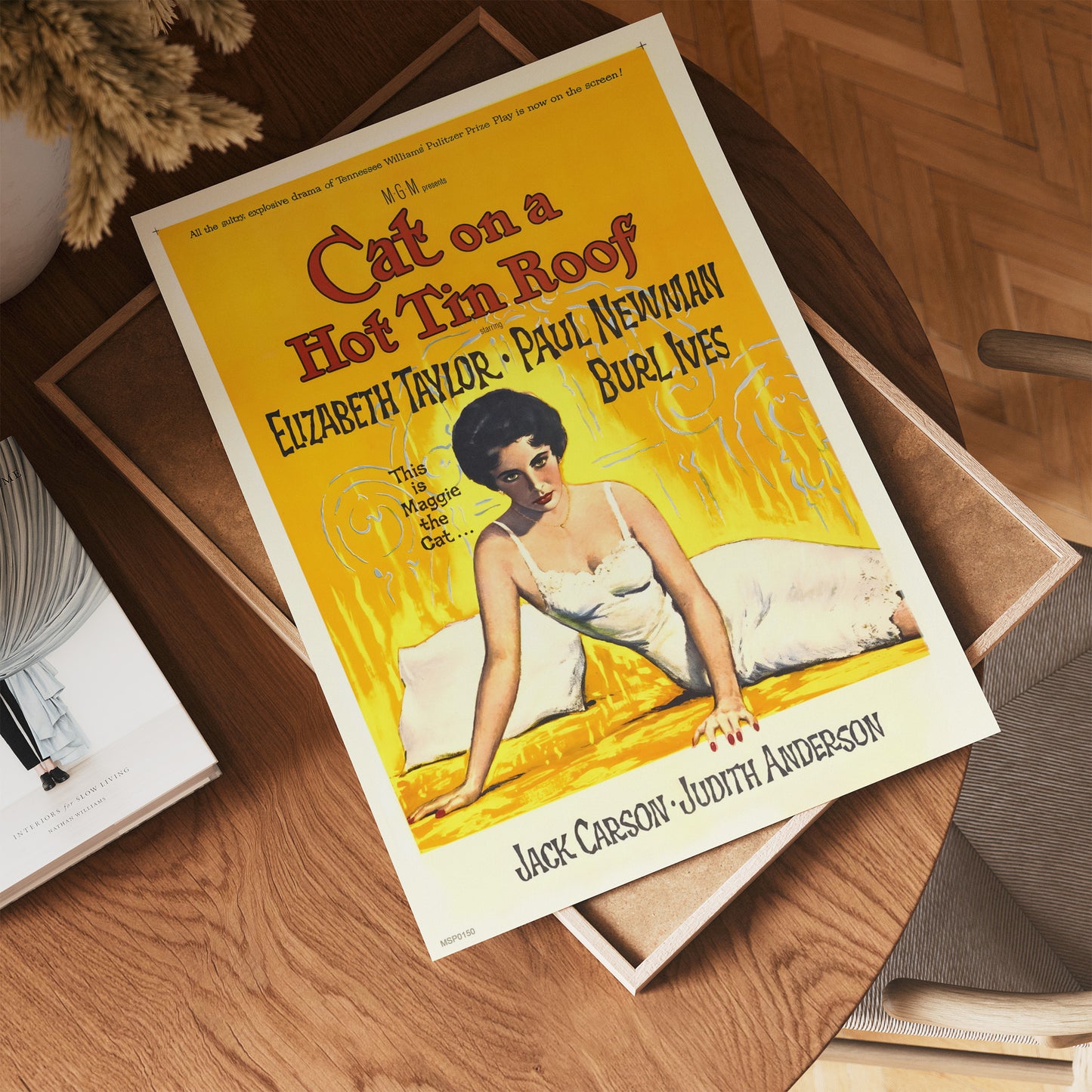Cat On A Hot Tin Roof 1958 Elizabeth Taylor 30x40cm Art Print