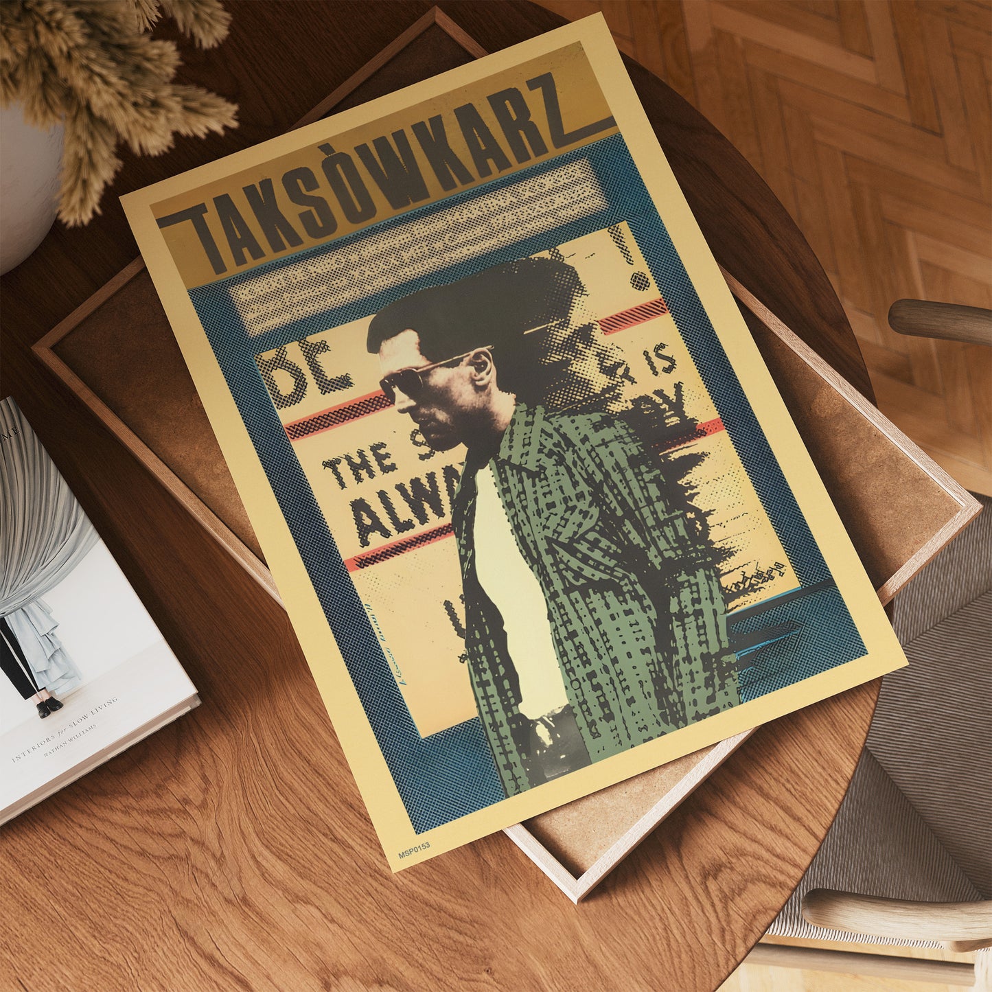 Taxi Driver Polish Movie Poster 30x40cm Art Print