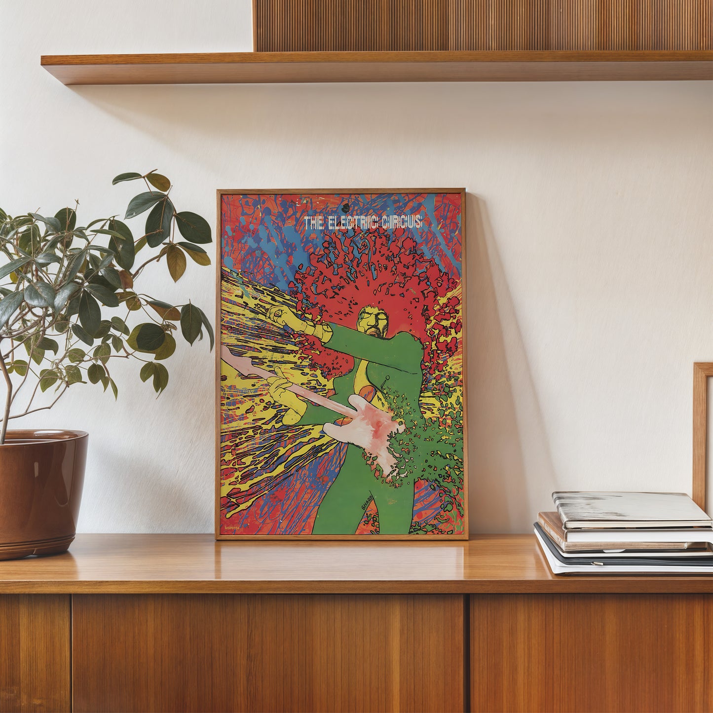 JIMI HENDRIX Promotion Poster 1970 30x40cm Art Print
