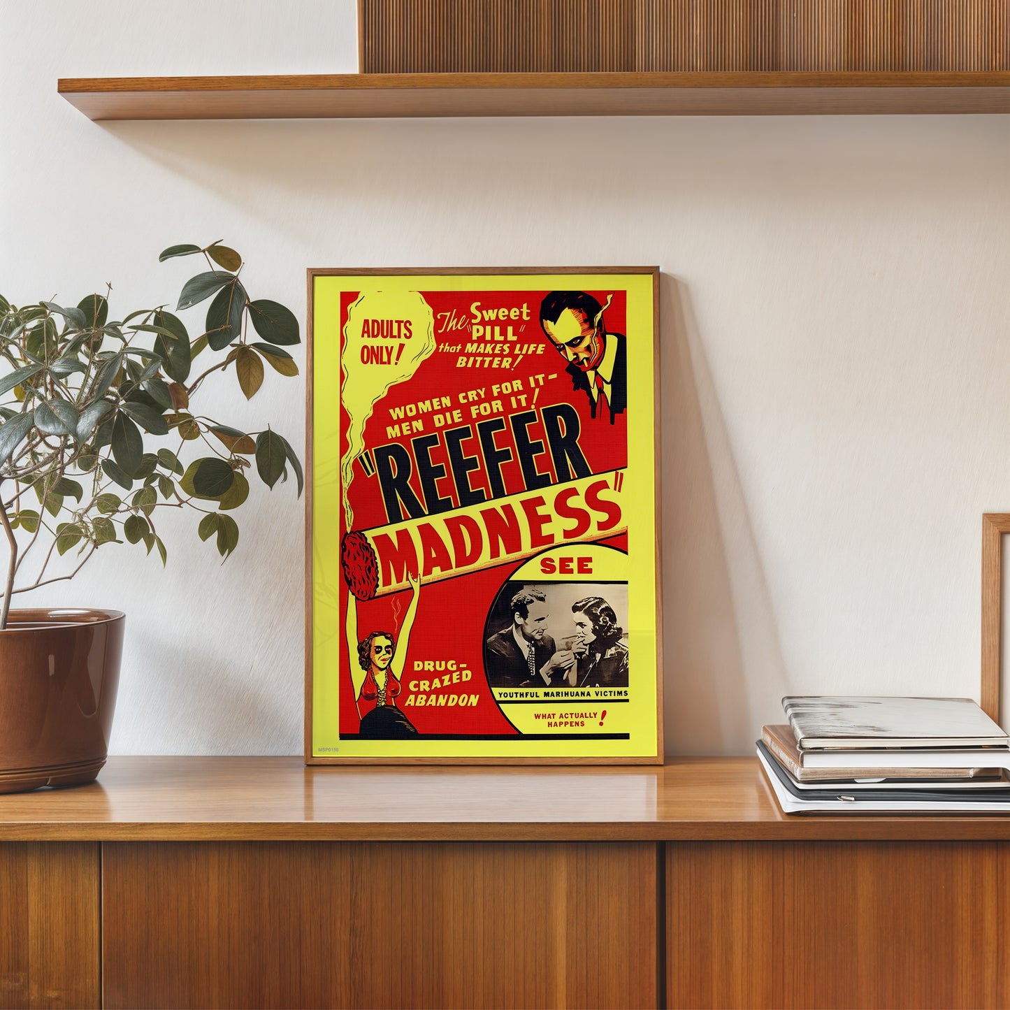 Reefer Madness 1936 Movie Poster Vintage 30x40cm Art Print