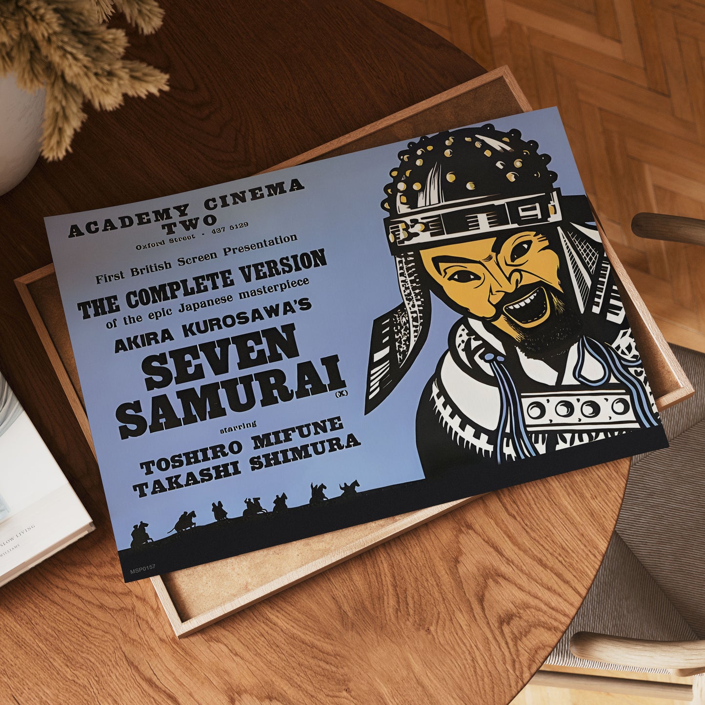 Seven Samurai (1954) Poster 30x40cm Art Print