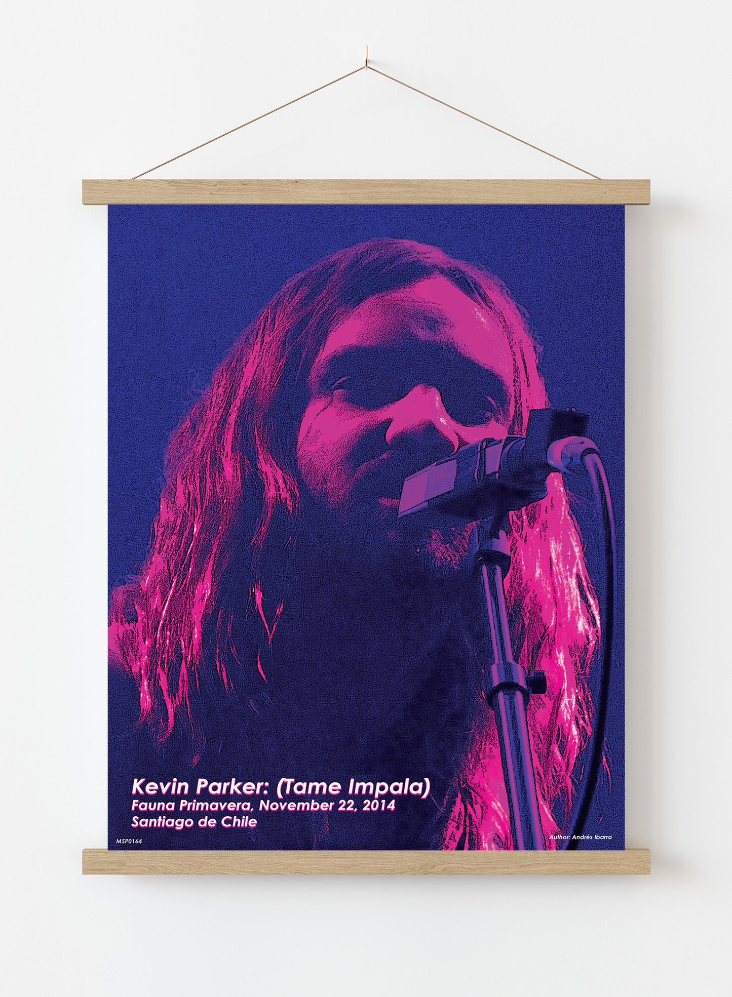 Tame Impala (Kevin Parker) Live Poster Art Print 30x40m Vintage Poster Wall Art Print Hanger