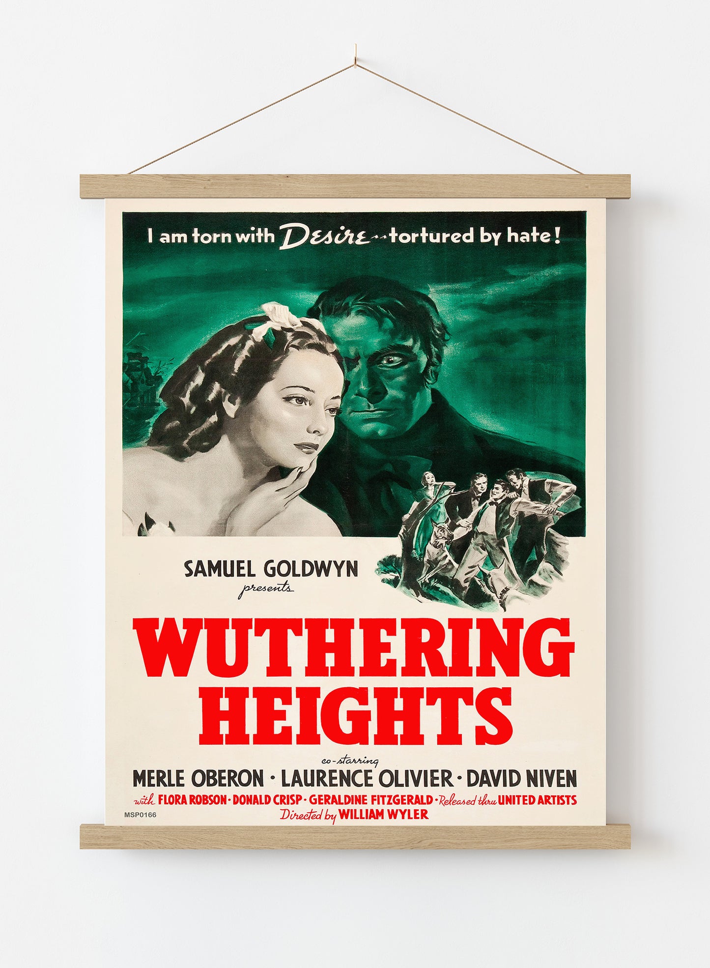 Wuthering Heights Poster Art Print Vintage Poster Wall Art Print 30x40cm Hanger