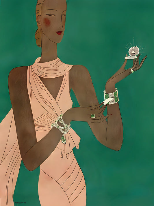 Vogue 1931 Eduardo Benito Art Print 30x40cm