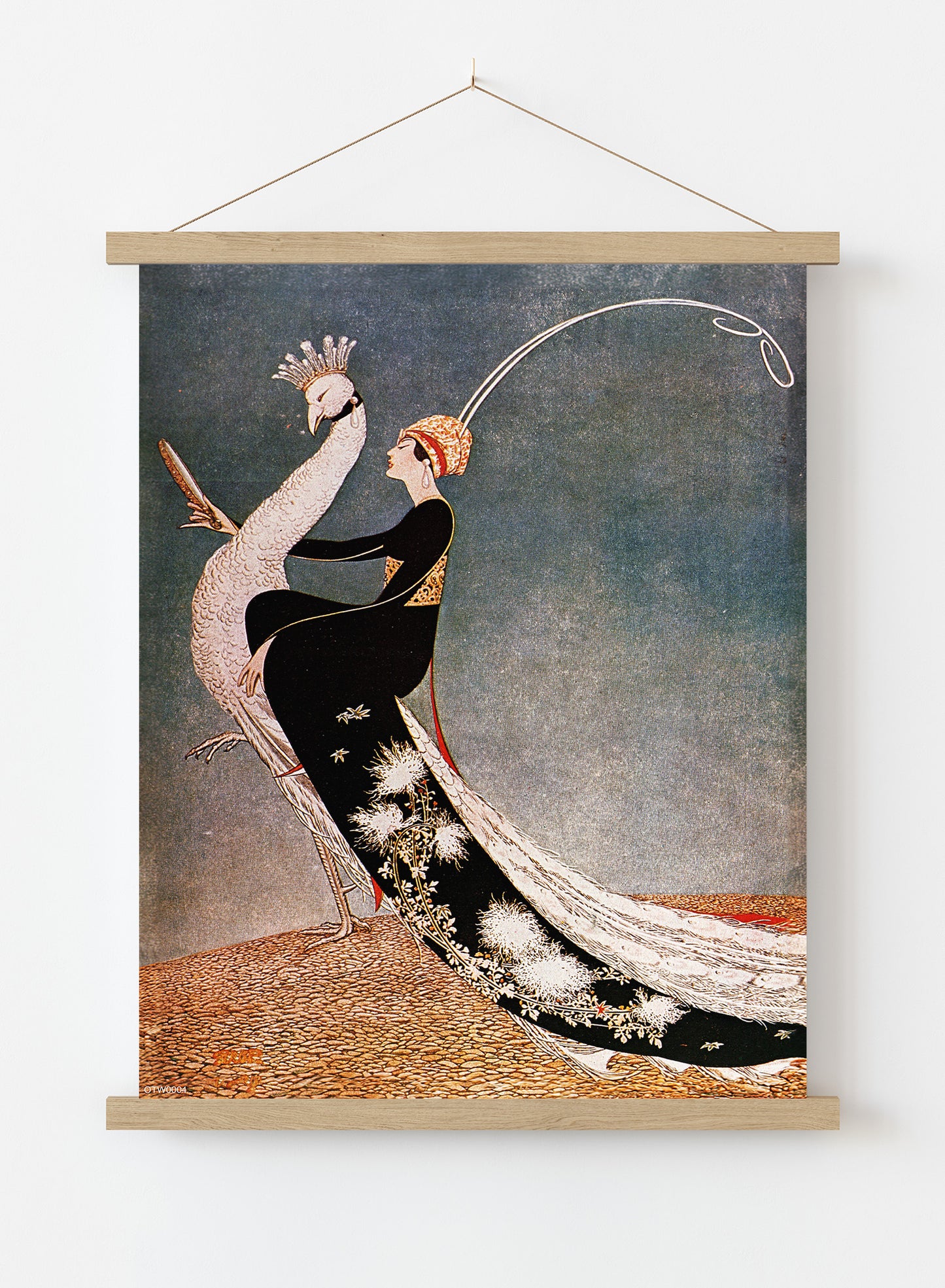 George Wolfe Plank Fashion Vintage Art Wall Art Print 30x40cm Hanger