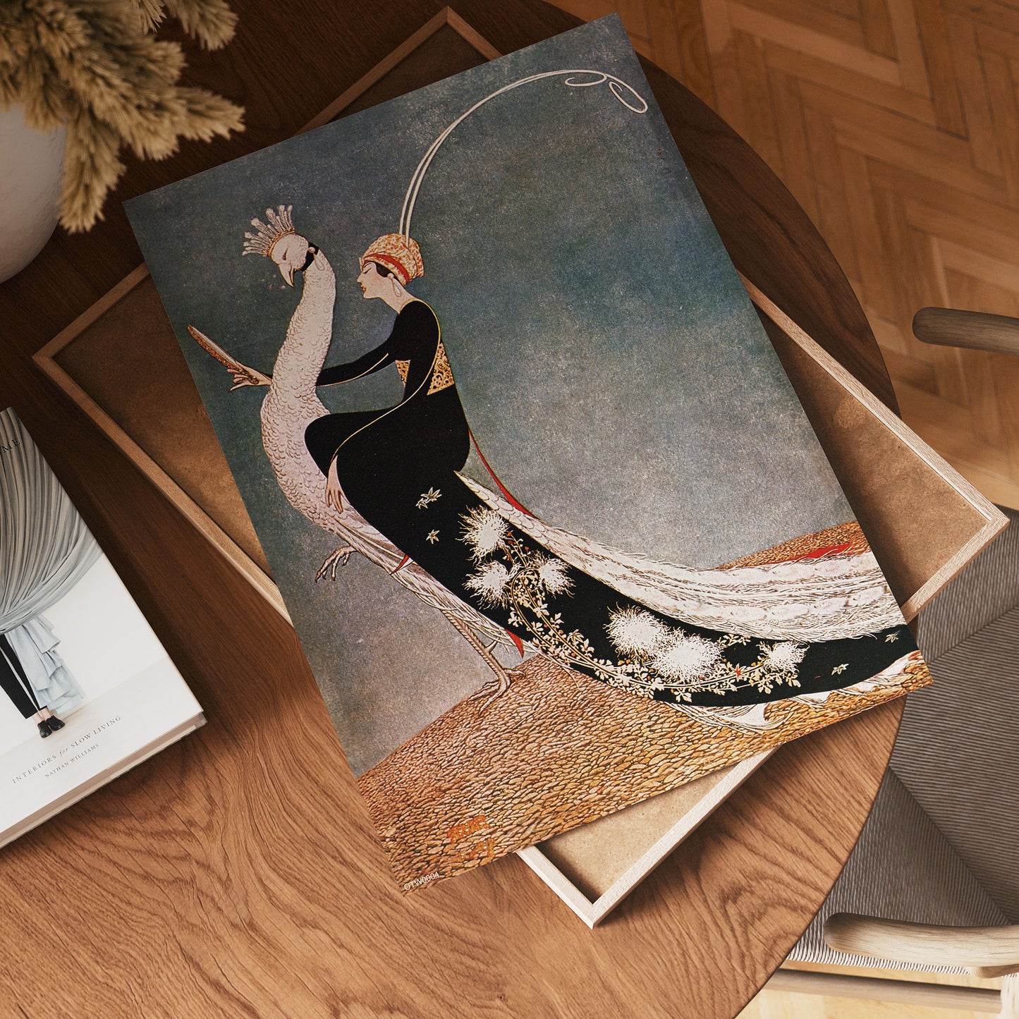 George Wolfe Plank Fashion Art Print featured on Vogue Cover April 1918