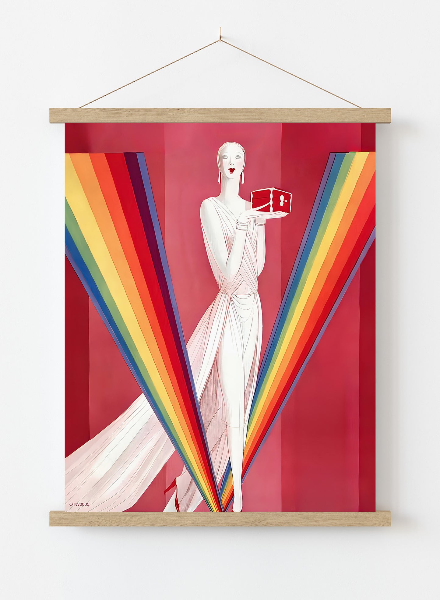 Eduardo Benito Fashion Vintage Art Wall Art Print 30x40cm Hanger