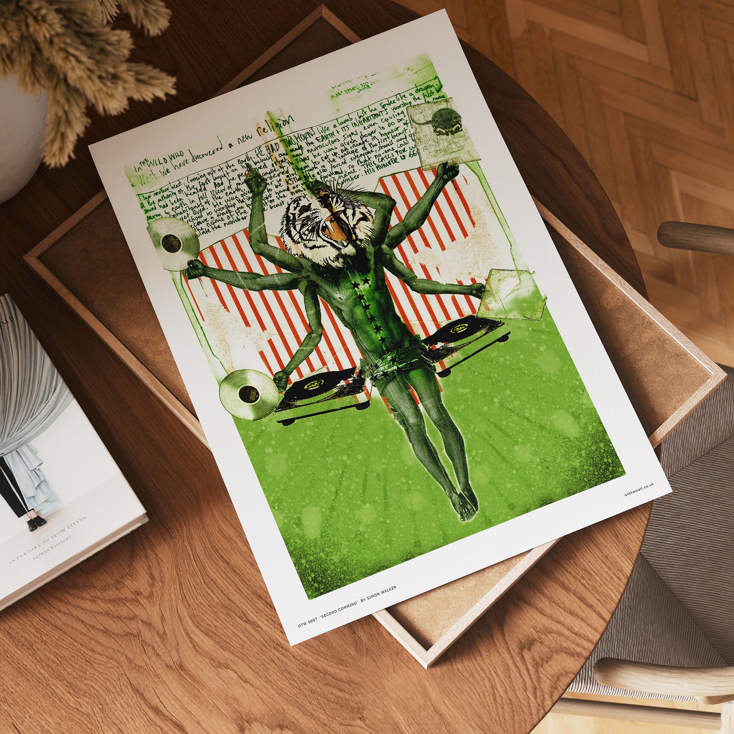 The Second Coming Poster Art Print 30x40cm