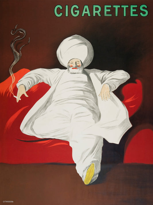 Leonetto Capiello - Vintage Job cigarettes Poster 30x40cm Art Print