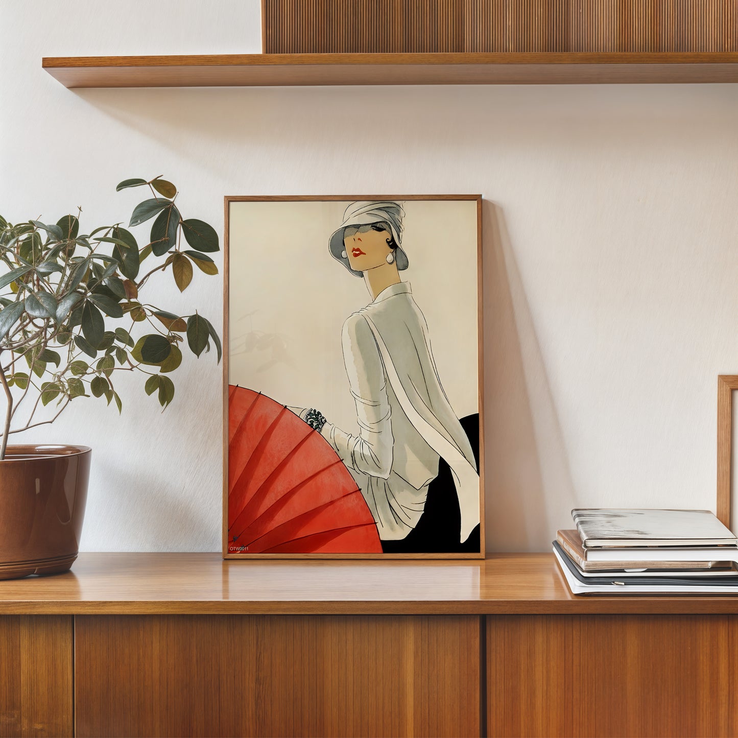 Porter Woodruff Fashion 30x40cm Art Print featured on Vogue January 1928