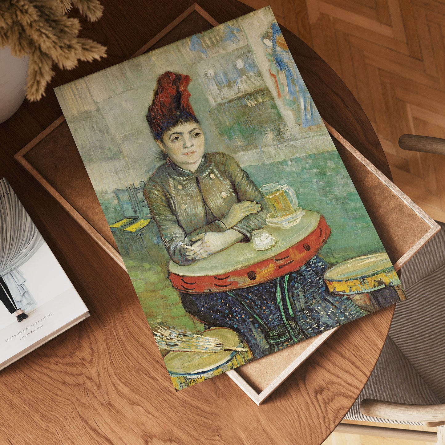 Van Gogh Agostina Segatori 30x40cm Art Poster Print
