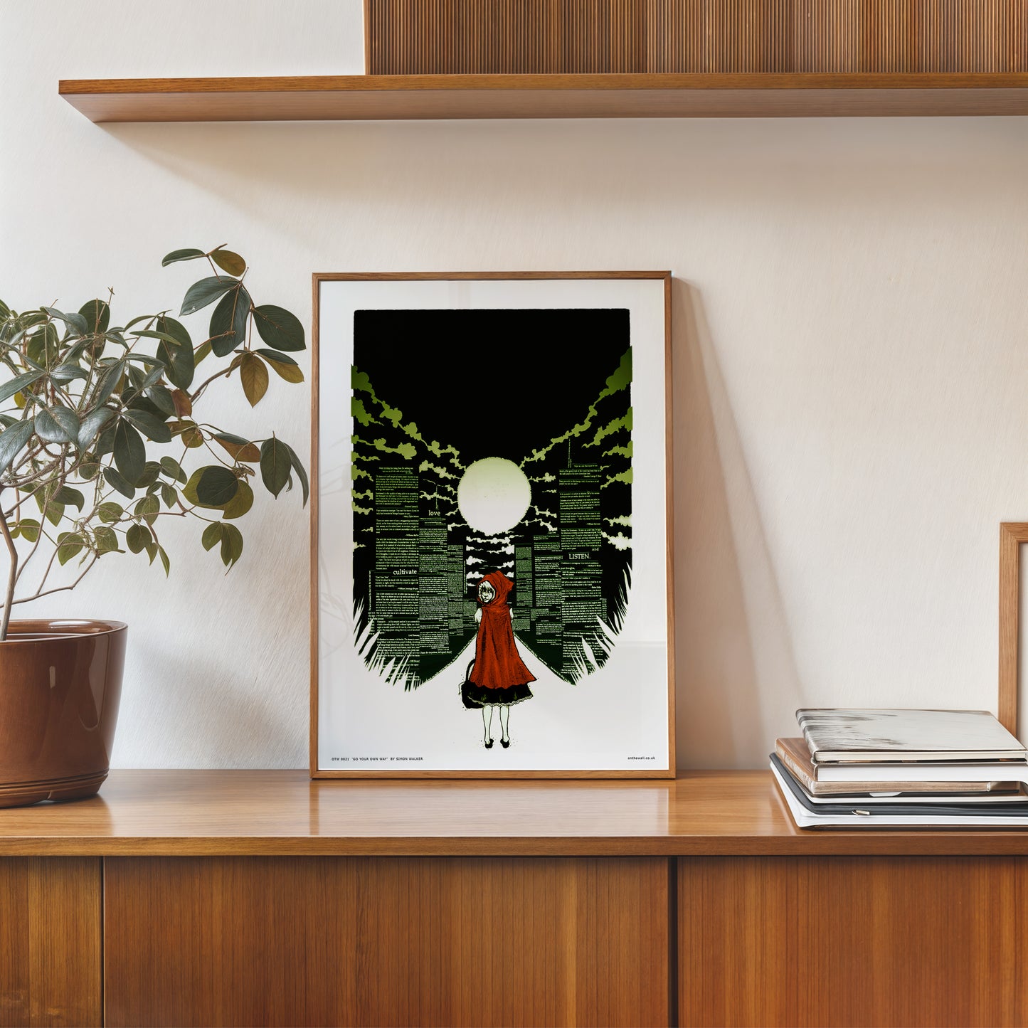 Go Your own Way Poster Art Print 30x40cm