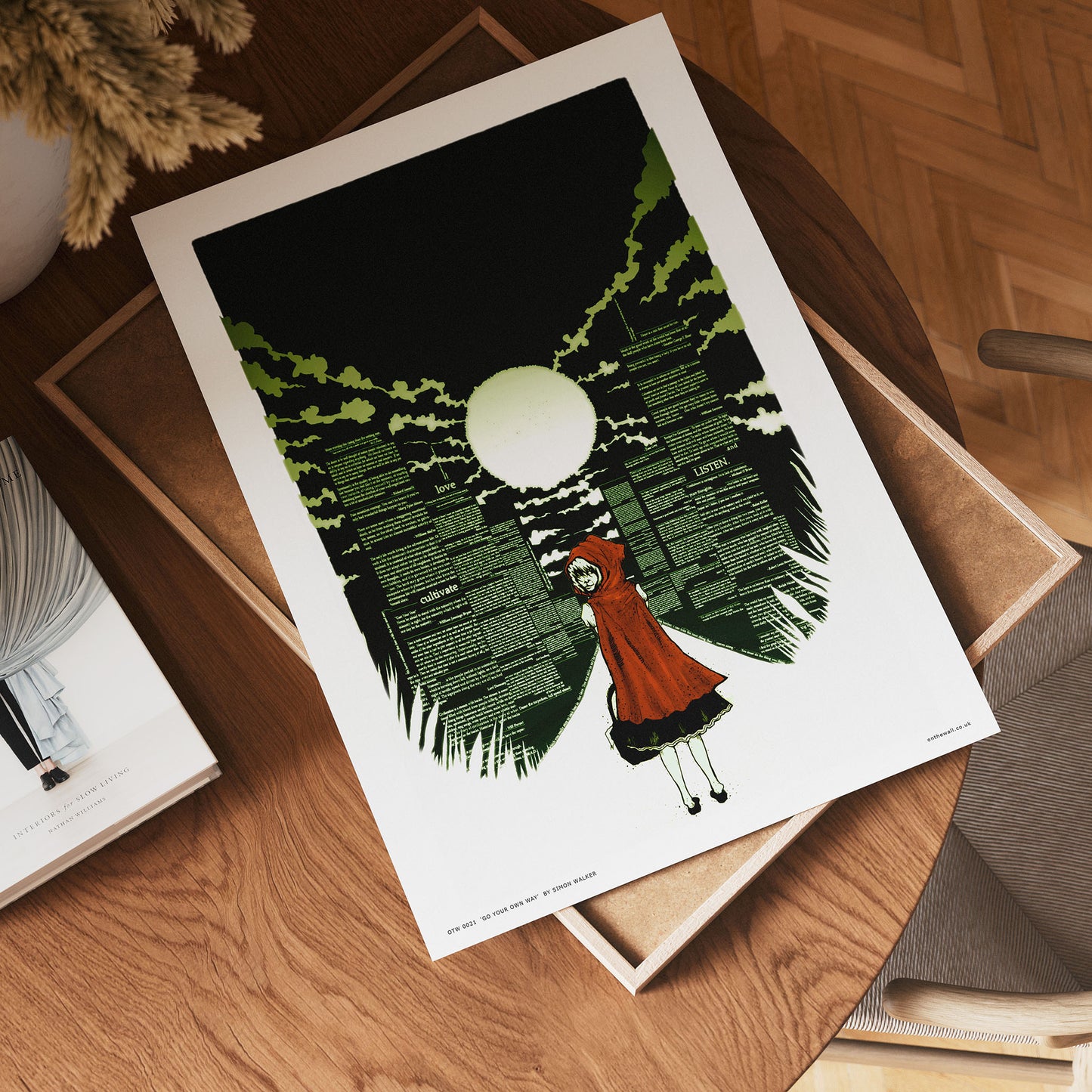 Go Your own Way Poster Art Print 30x40cm