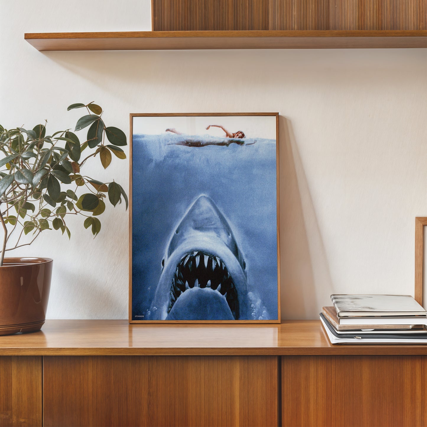 Jaws Book Cover Poster Art Print 30x40cm
