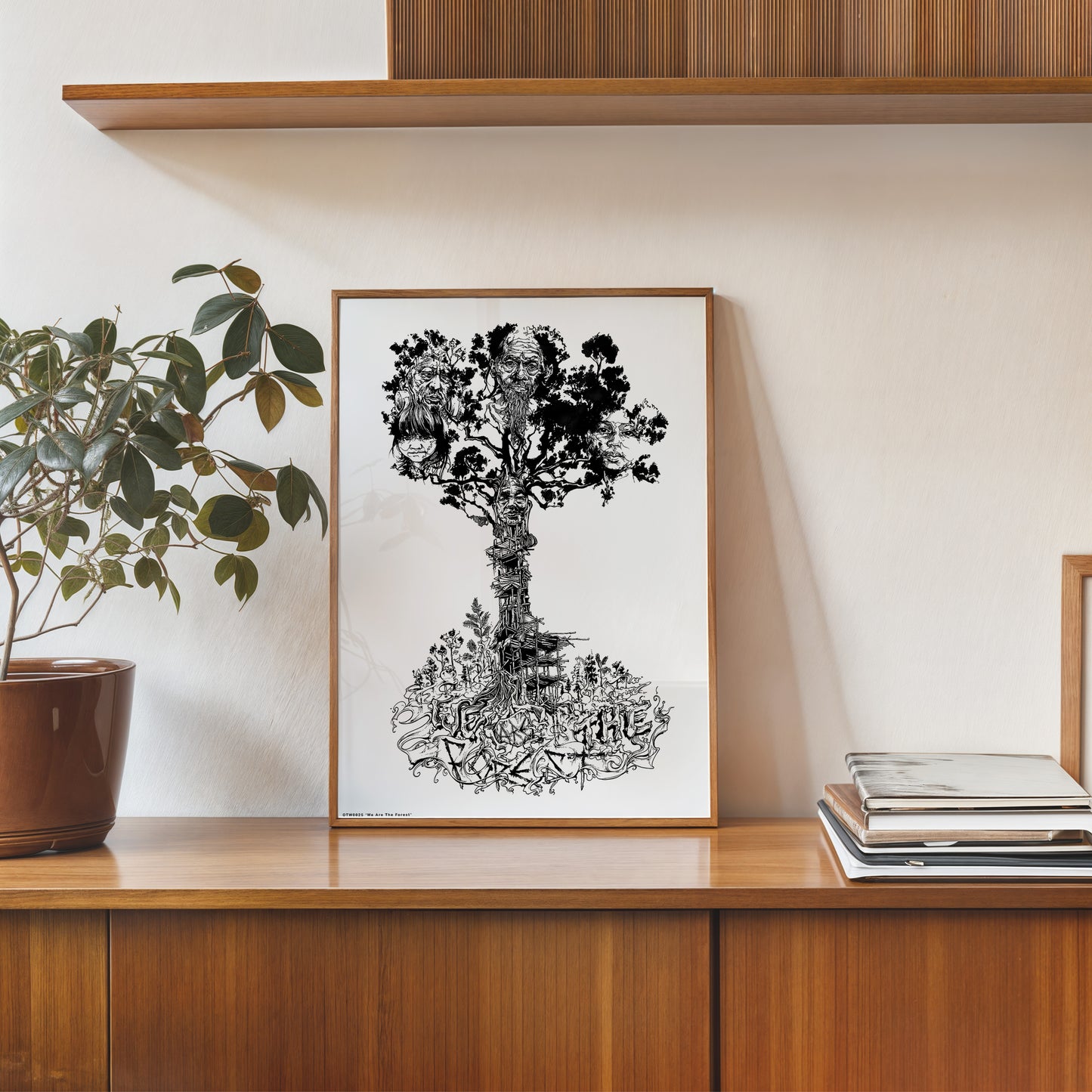 We Are The Forest Art Print 40x30cm