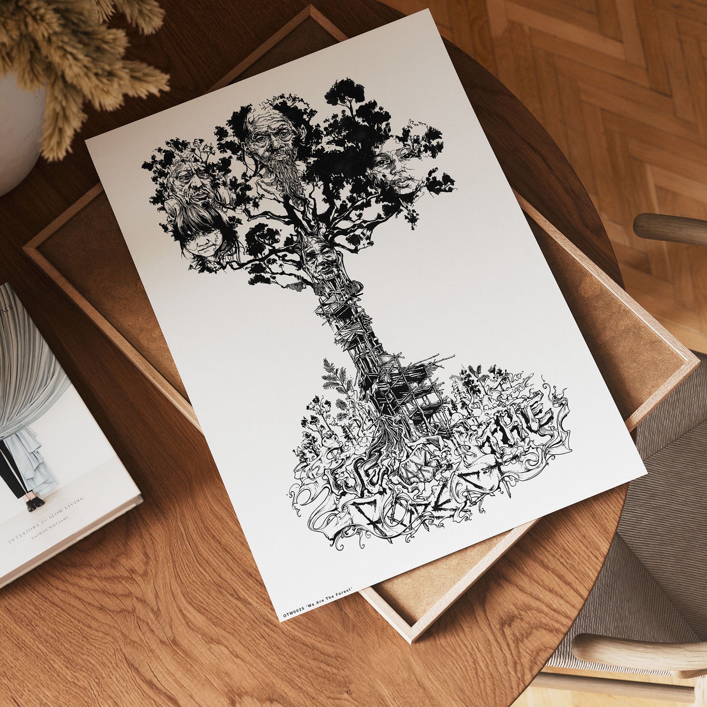We Are The Forest Art Print 40x30cm