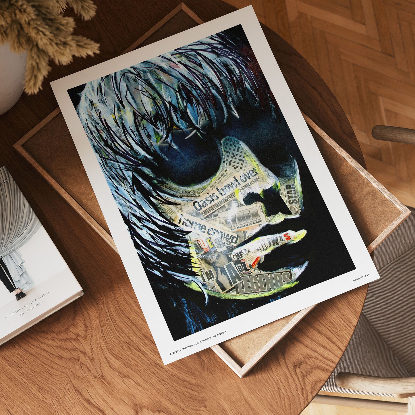 Oasis Liam Gallagher Poster Art Print 30x40cm