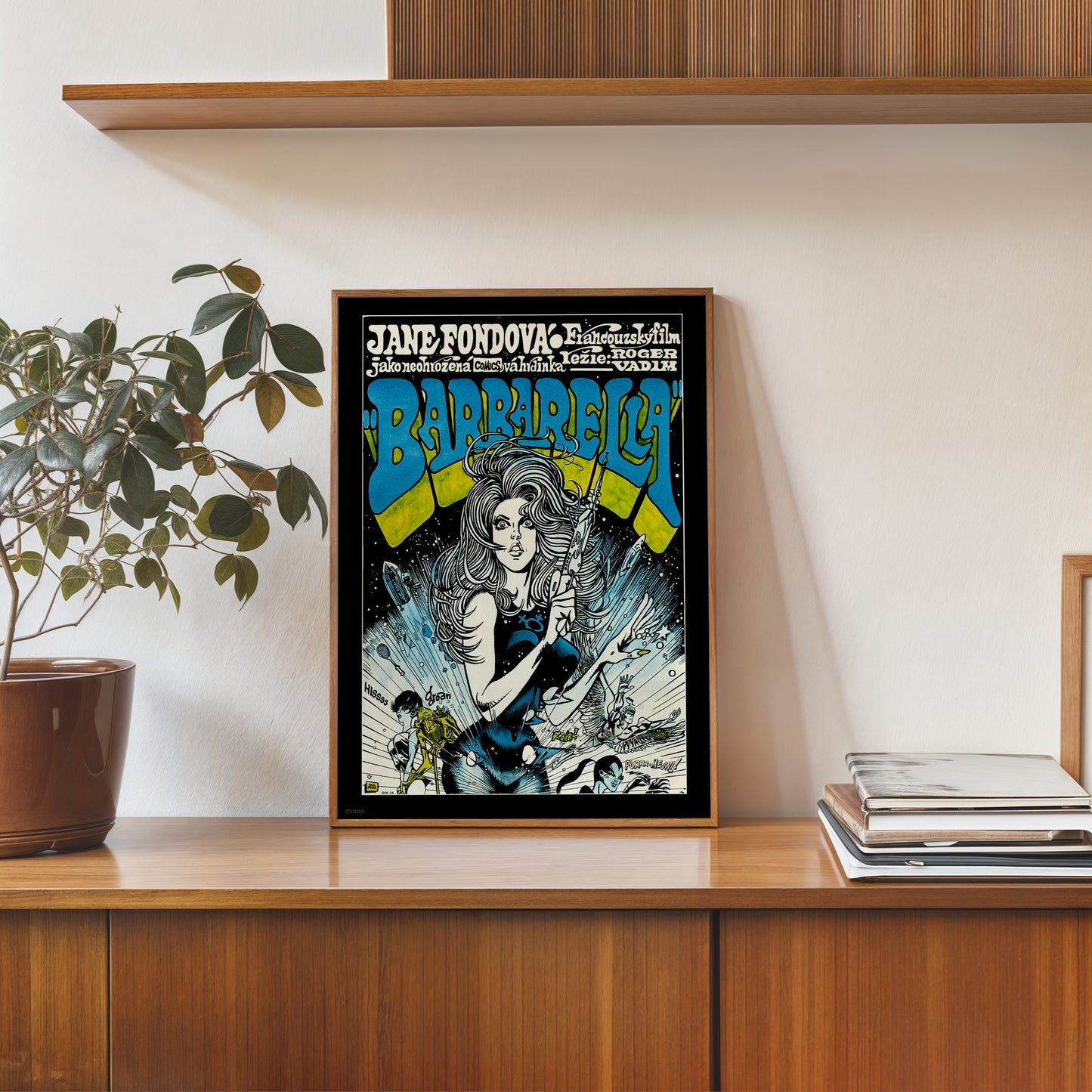 Barbarella Poster Art Print 30x40cm