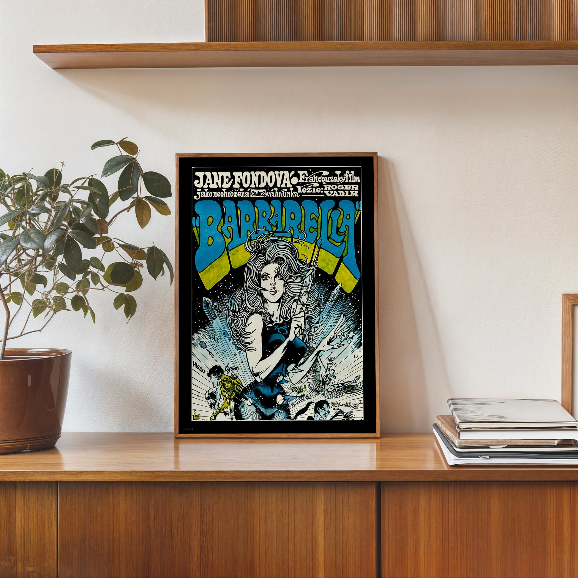 Barbarella Poster Art Print 30x40cm