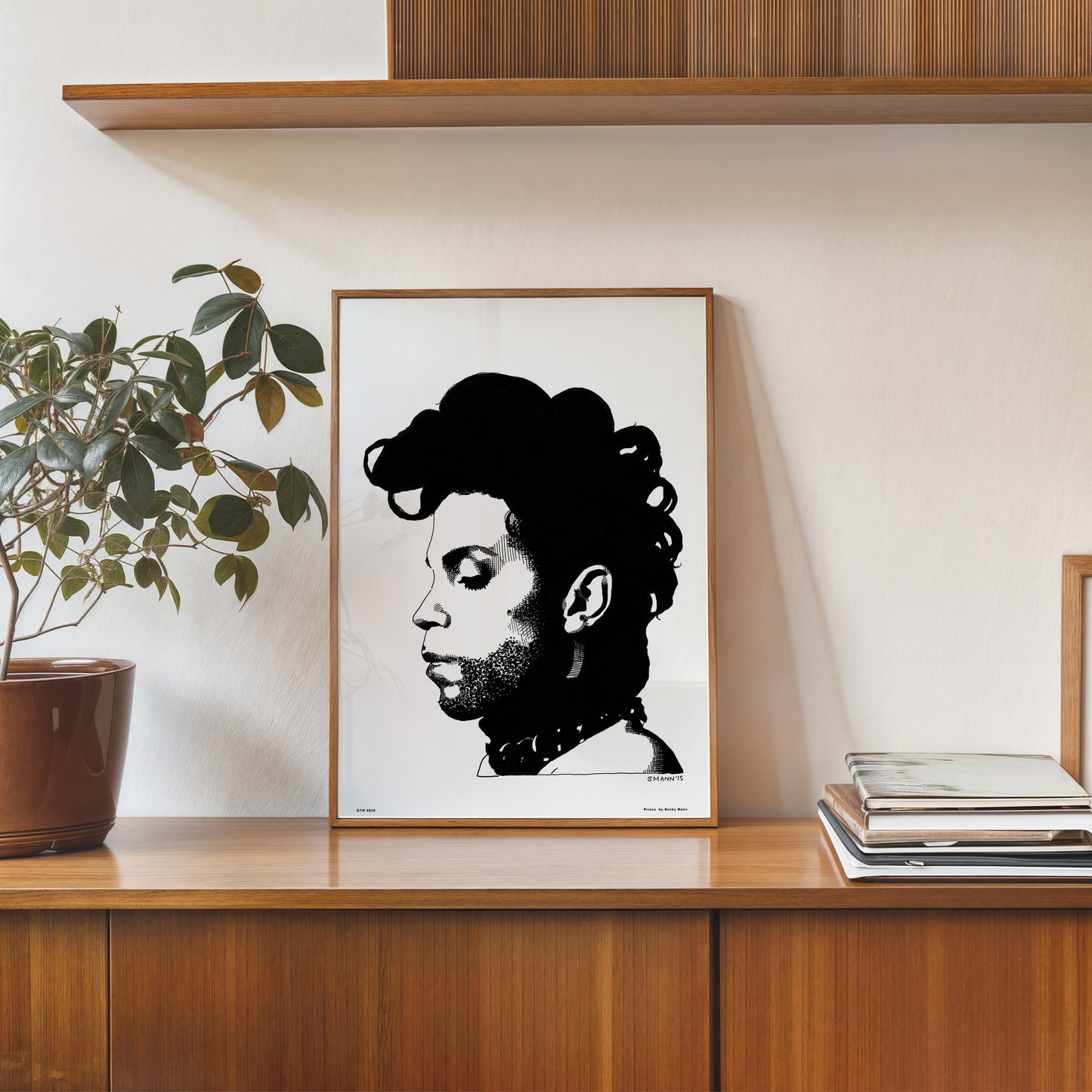 Prince by Becky Mann Poster Art Print 30x40cm