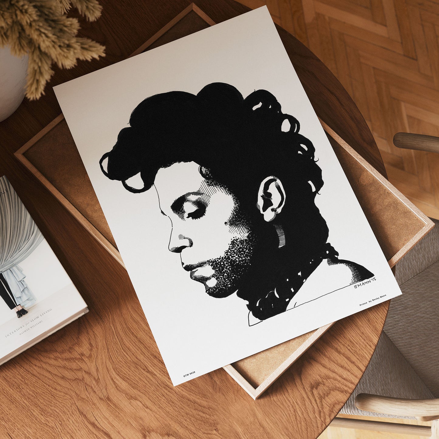 Prince by Becky Mann Poster Art Print 30x40cm