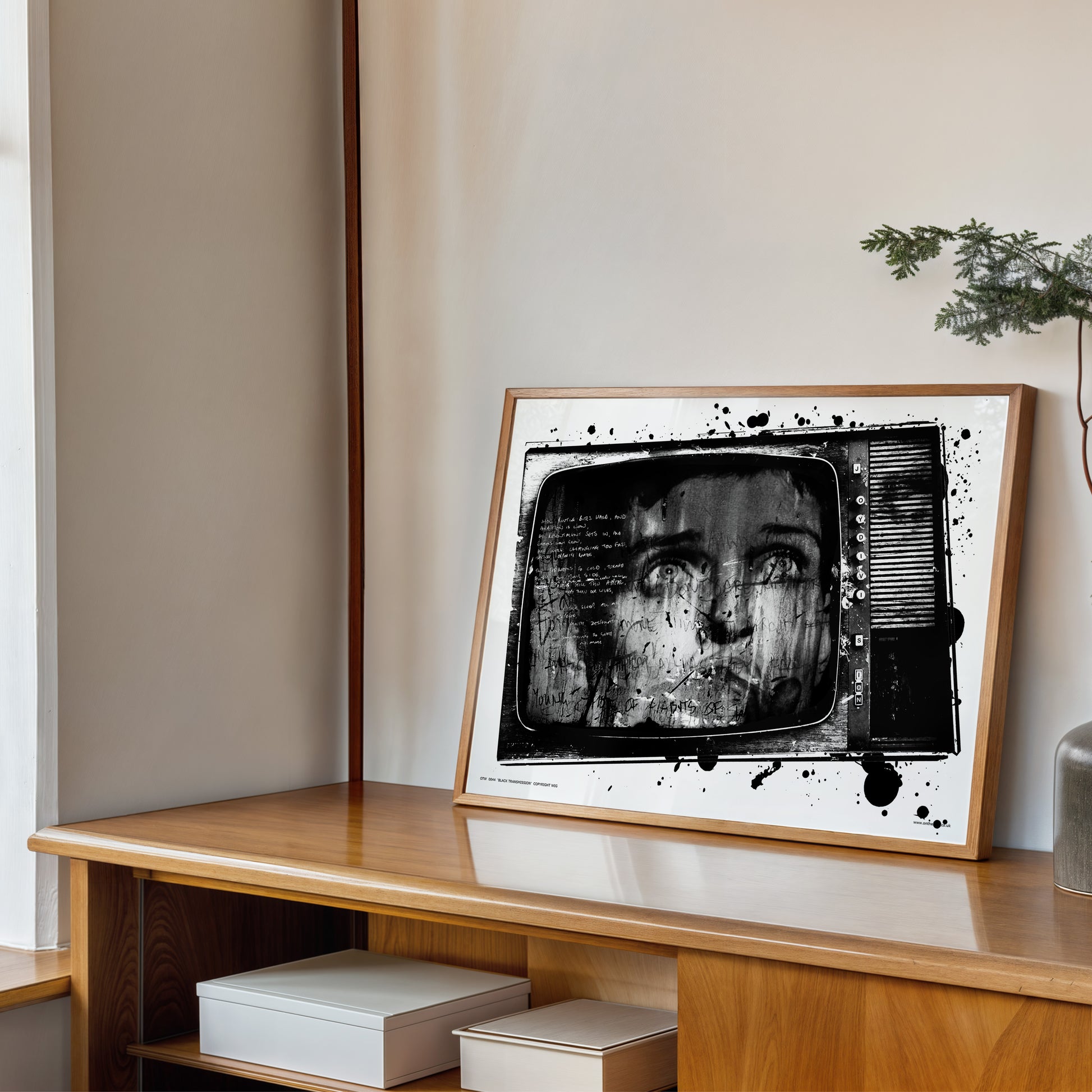 Joy Division Black Transmission Pop Art Poster Print 30x40cm