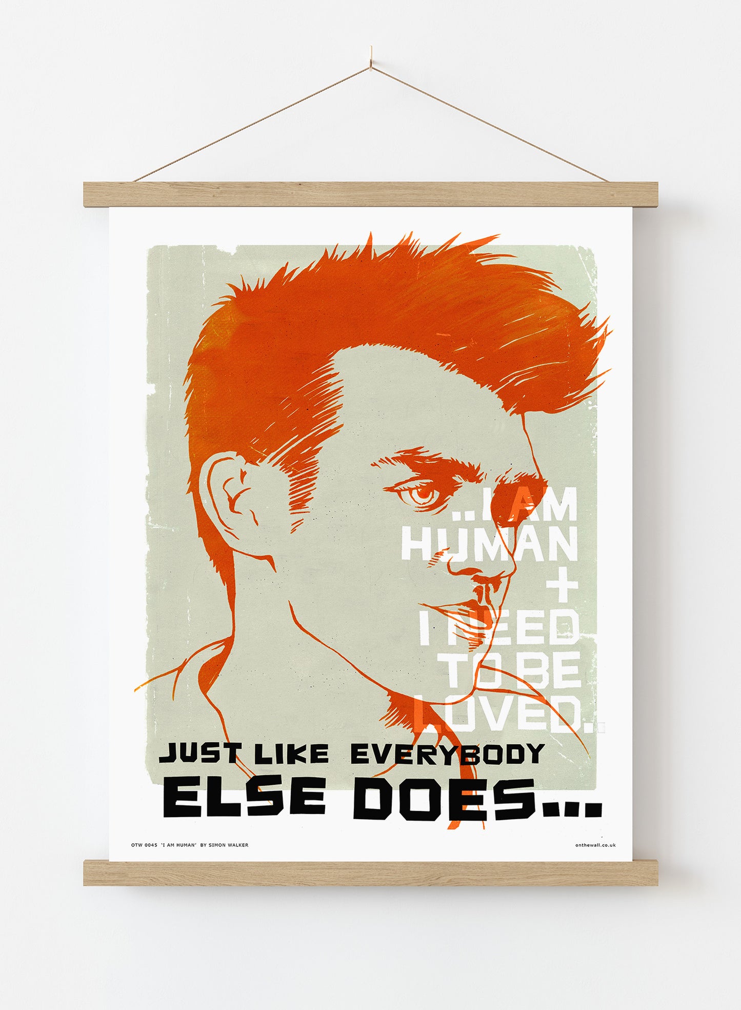 The Smiths Morrissey Poster Art Print Vintage Poster Wall Art Print 30x40cm Hanger
