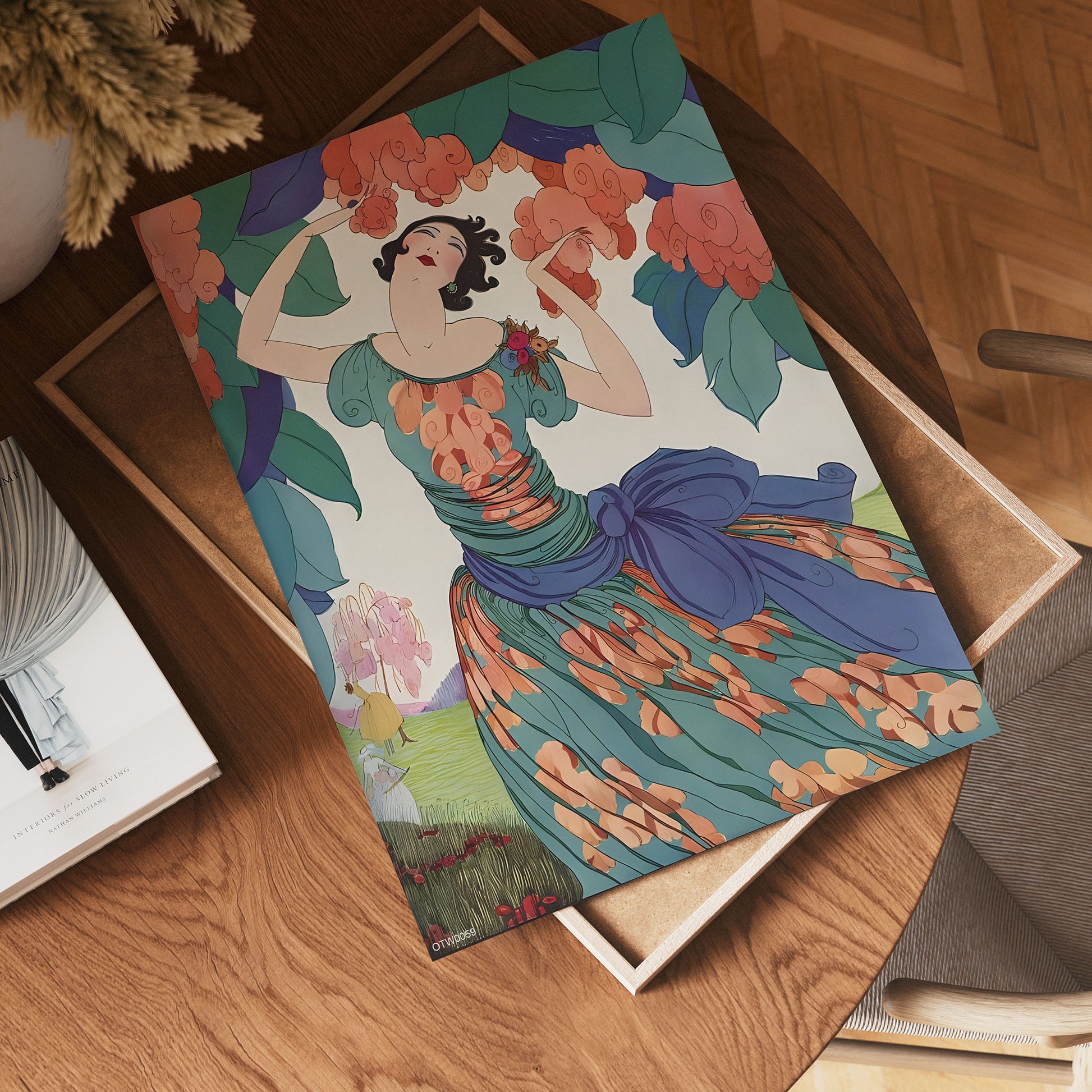 Helen Dryden Fashion Art Print  featured on Vogue Febuary 1921
